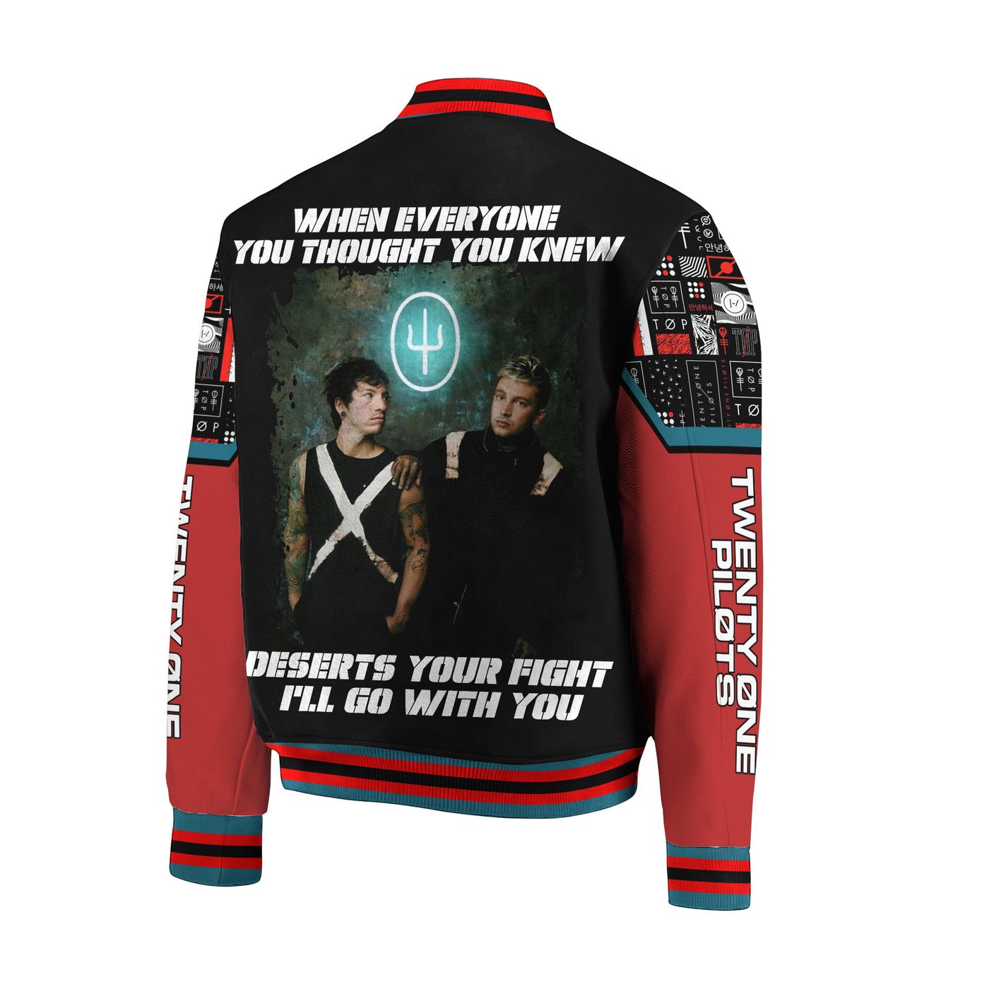 Twenty One Pilots New Premium Baseball Jacket Gift For Fan Twenty One Pilots New Premium Baseball Jacket Gift For Fan