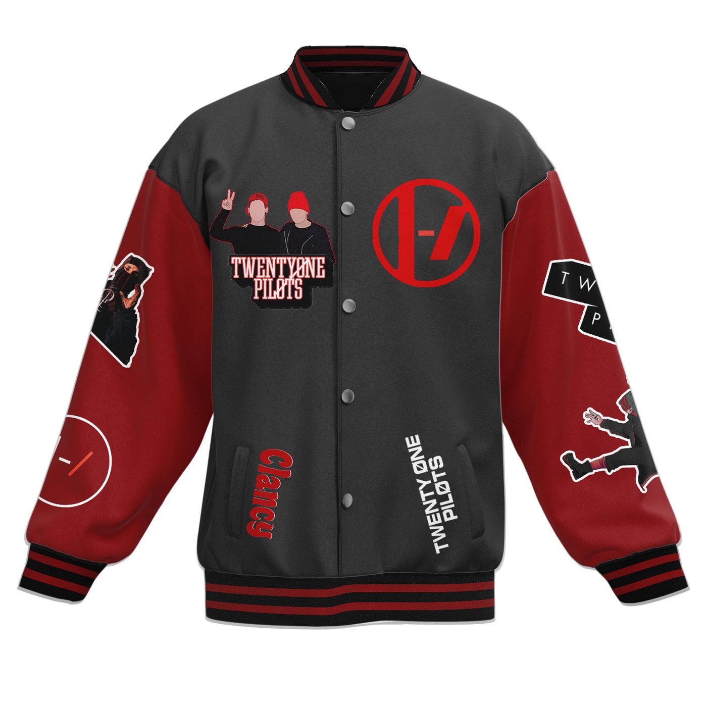 Twenty One Pilots New Premium Baseball Jacket Gift For Fan Twenty One Pilots New Premium Baseball Jacket Gift For Fan
