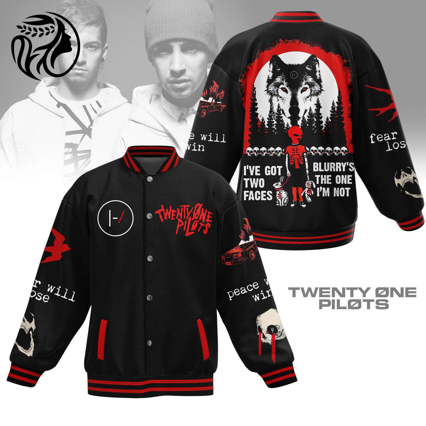 Twenty One Pilots New Premium Baseball Jacket Gift For Fan