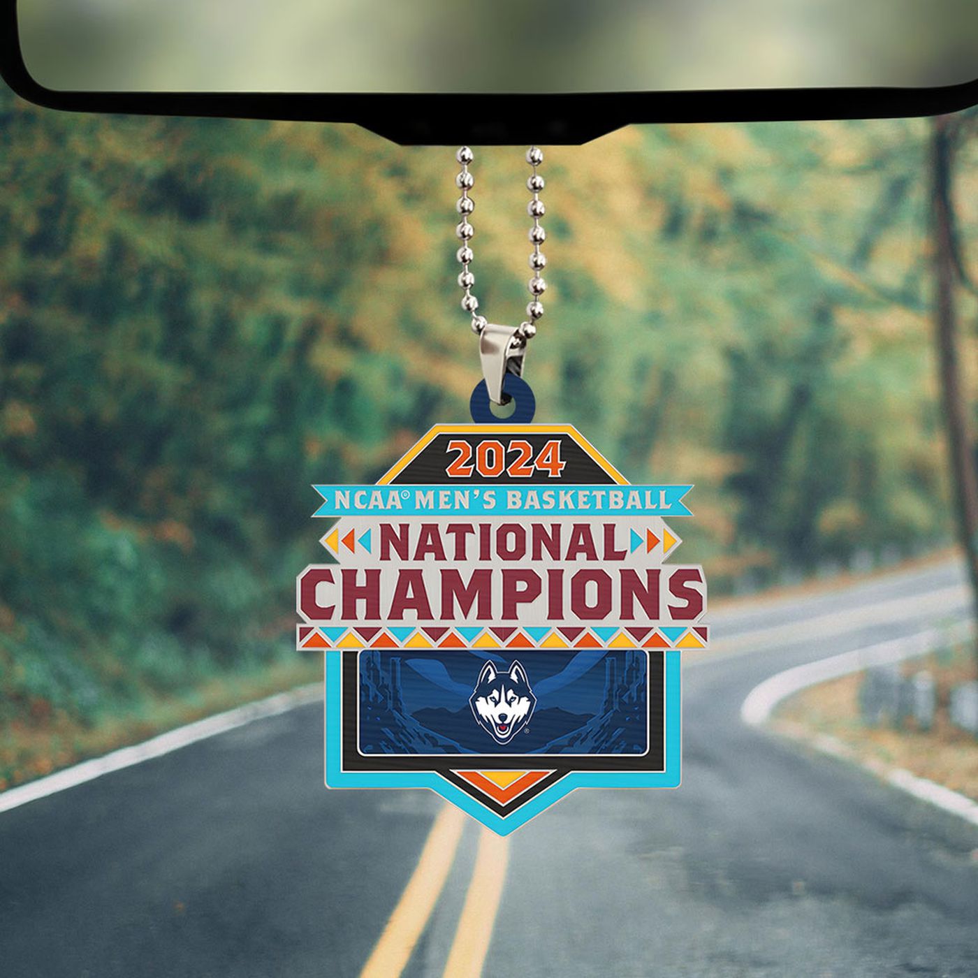 UConn Huskies Men’s Basketball Custom Shape 2-sided Acrylic Car Ornament Gift UConn Huskies Men’s Basketball Custom Shape 2-sided Acrylic Car Ornament Gift