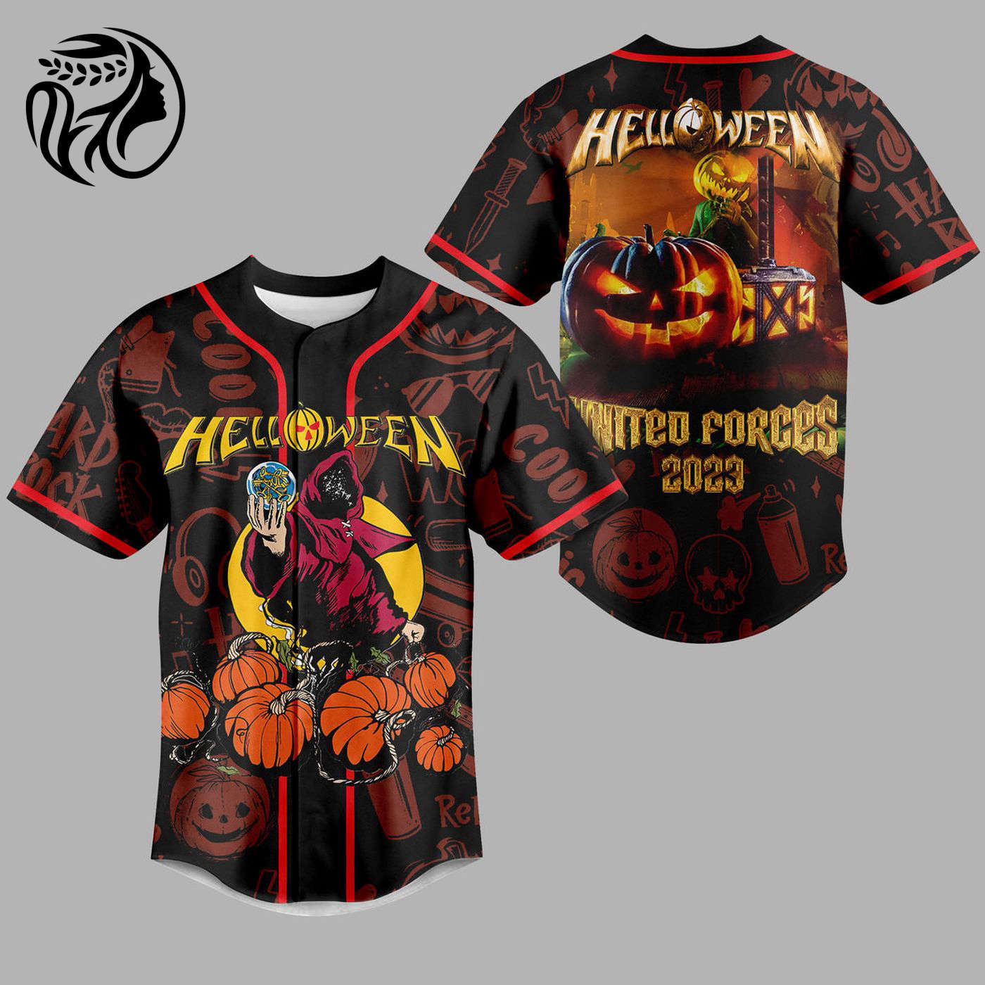 United Forces Helloween Baseball Jersey For Men Women And Kids Gift