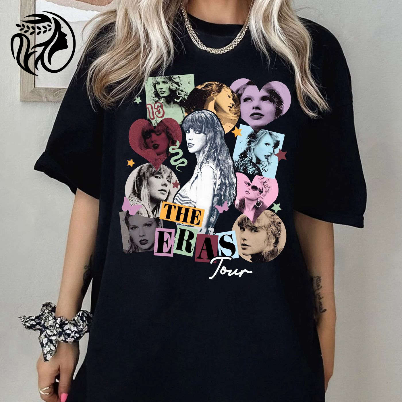 Vintage The Eras Tour Swiftie Shirt Taylor Swift 2024 T-Shirt for Fans