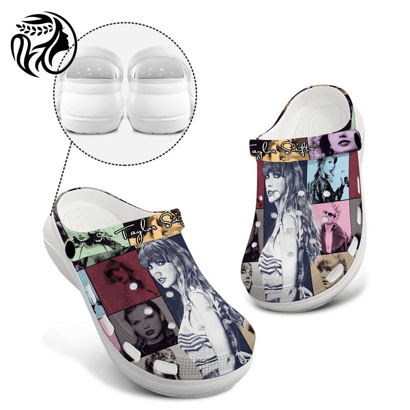 Taylor Swift High-Sole Clogs: Waterproof Stylish Footwear for All Occasions