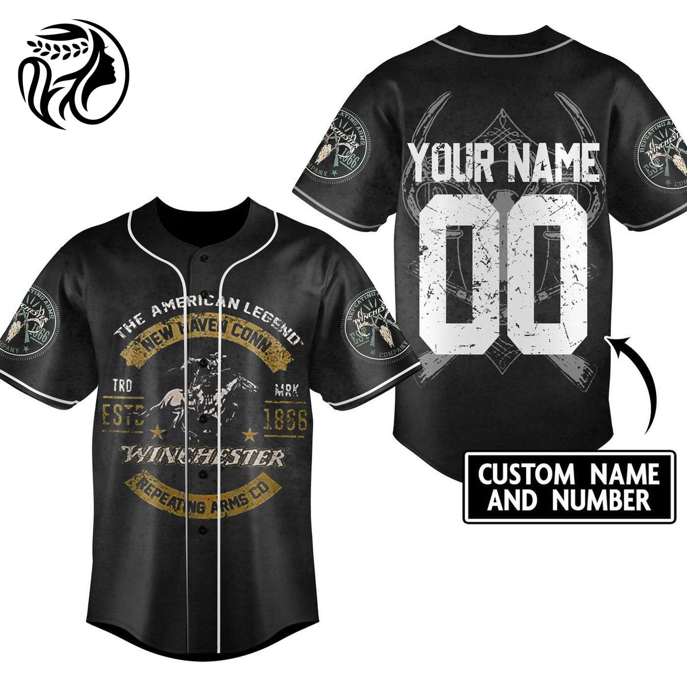 Winchester Baseball Jersey For Men Women And Kids Gift