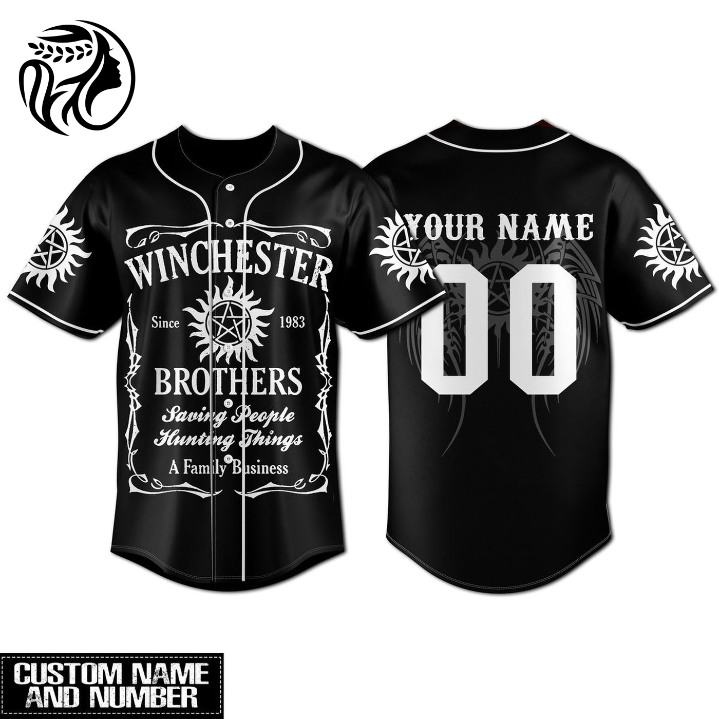 Winchester Brothers Baseball Jersey For Men Women And Kids Gift