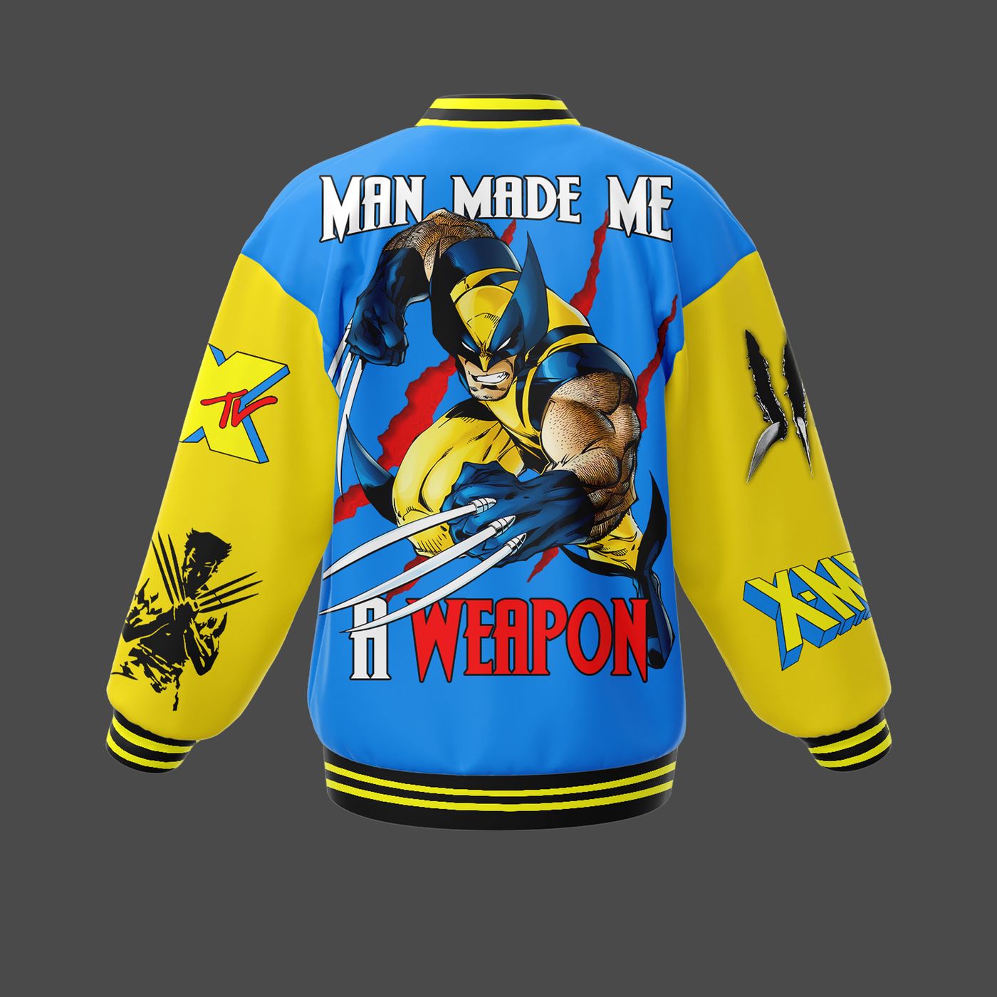 Wolverines Man New Premium Baseball Jacket Gift For Fan Wolverines Man New Premium Baseball Jacket Gift For Fan