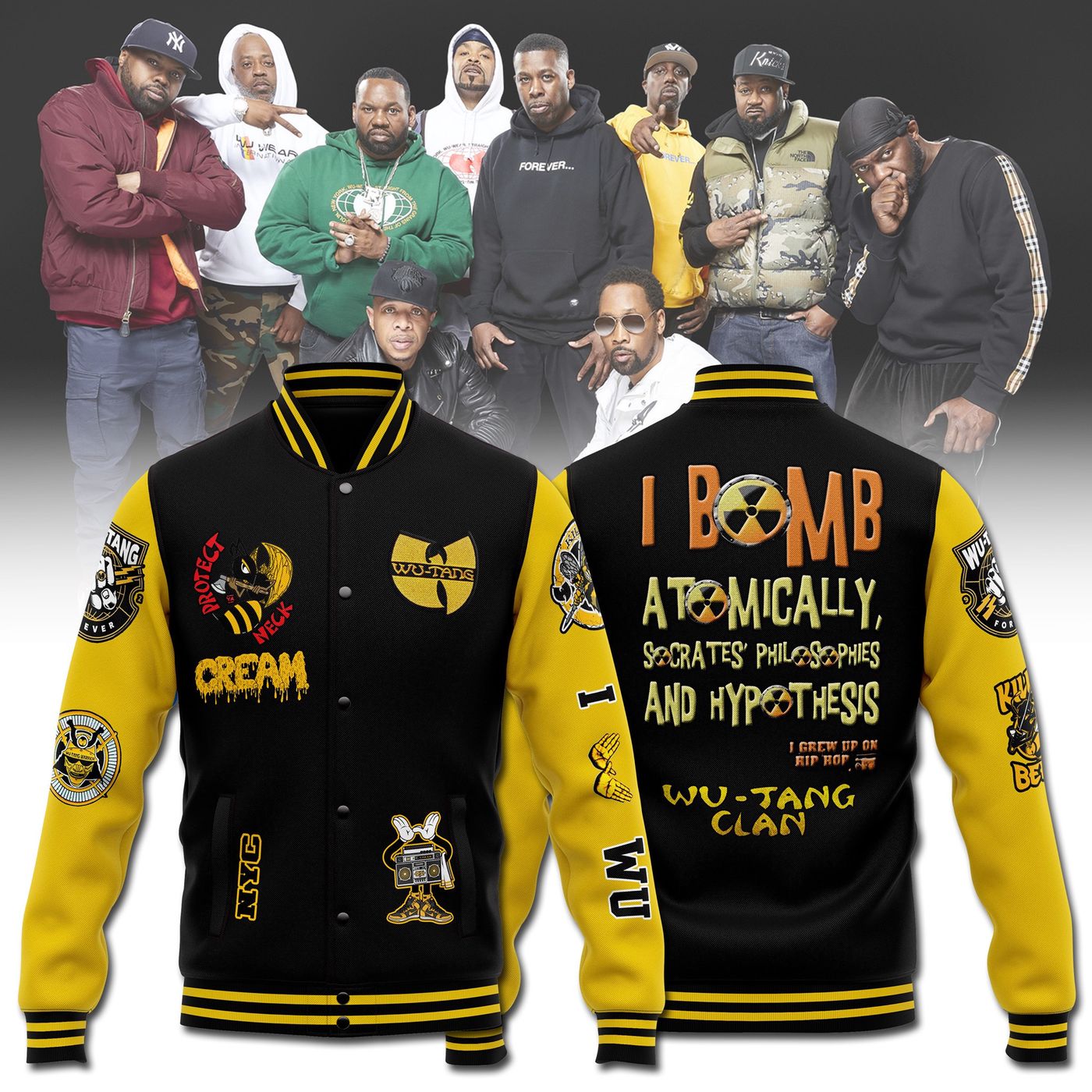 Wu Tang New Premium Baseball Jacket Gift For Fan Wu Tang New Premium Baseball Jacket Gift For Fan