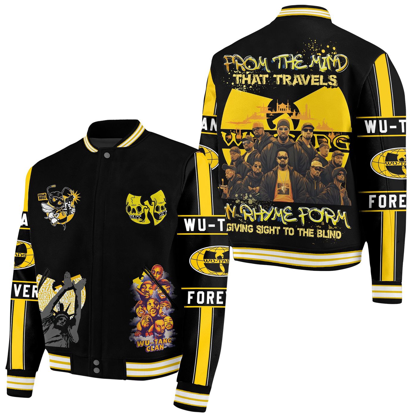 Wu Tang New Premium Baseball Jacket Gift For Fan Wu Tang New Premium Baseball Jacket Gift For Fan