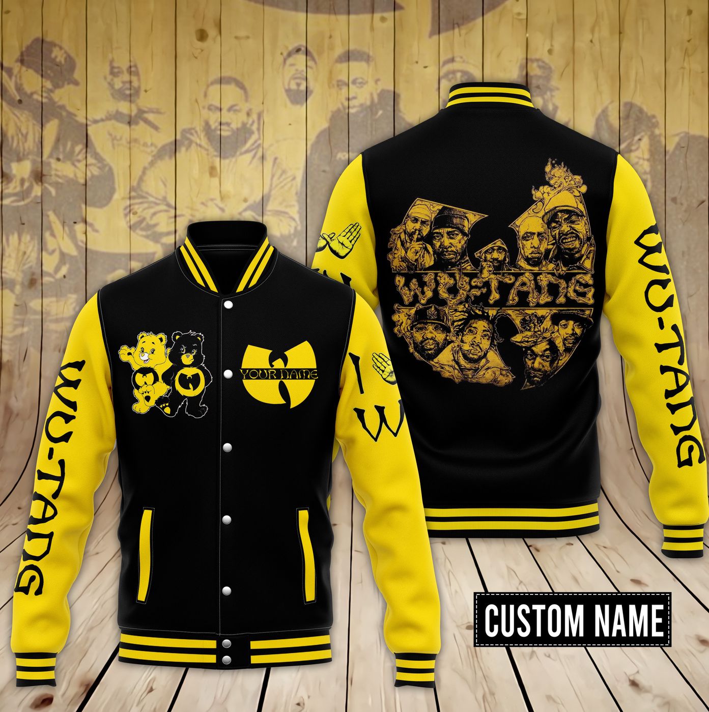 Wu Tang New Premium Baseball Jacket Gift For Fan Wu Tang New Premium Baseball Jacket Gift For Fan