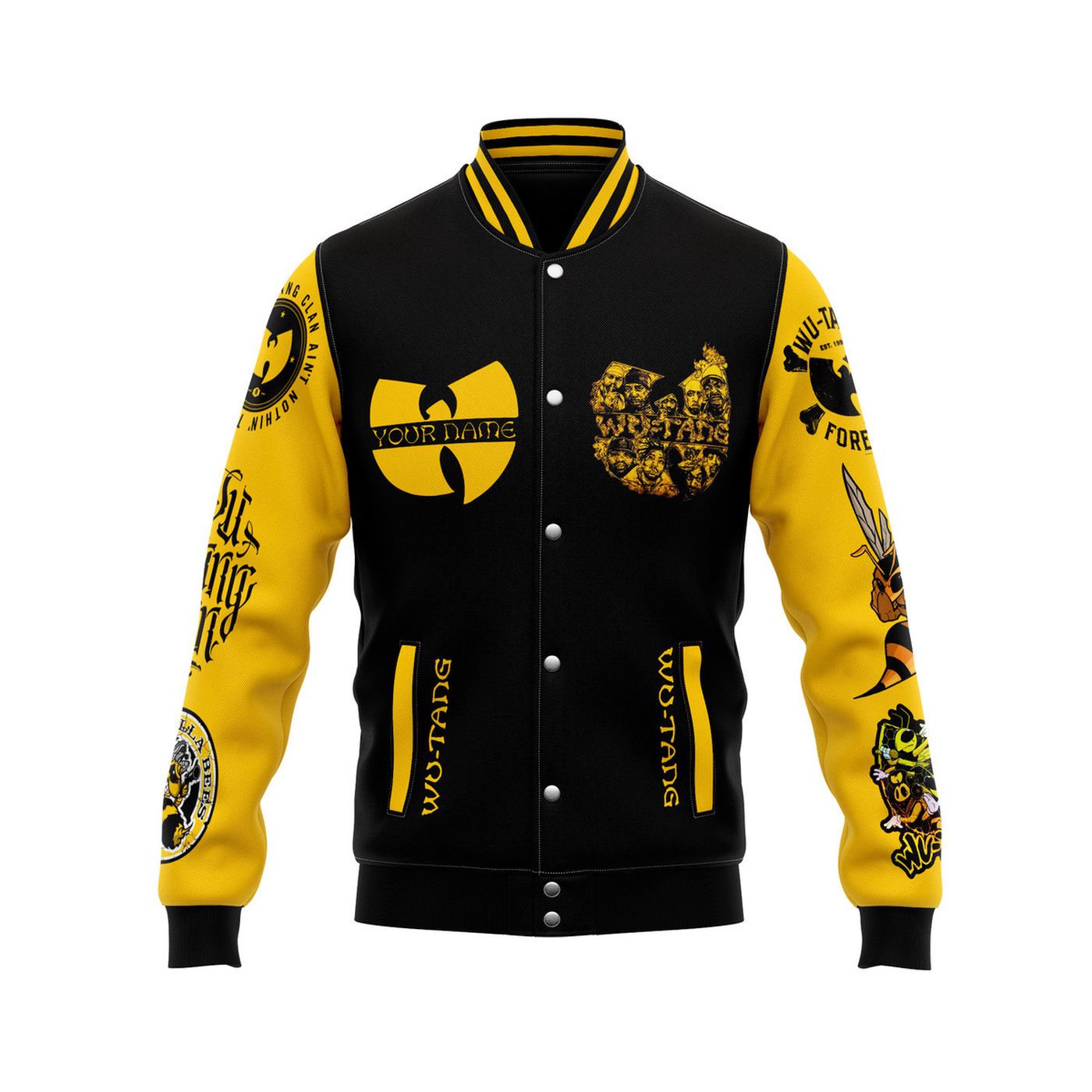 Wu Tang New Premium Baseball Jacket Gift For Fan Wu Tang New Premium Baseball Jacket Gift For Fan