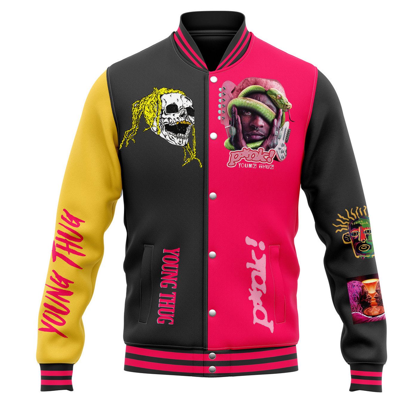 Young Thug New Premium Baseball Jacket Gift For Fan Young Thug New Premium Baseball Jacket Gift For Fan