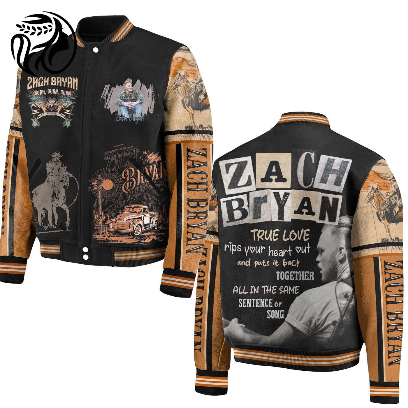 Zach Bryan New Premium Baseball Jacket Gift For Fan