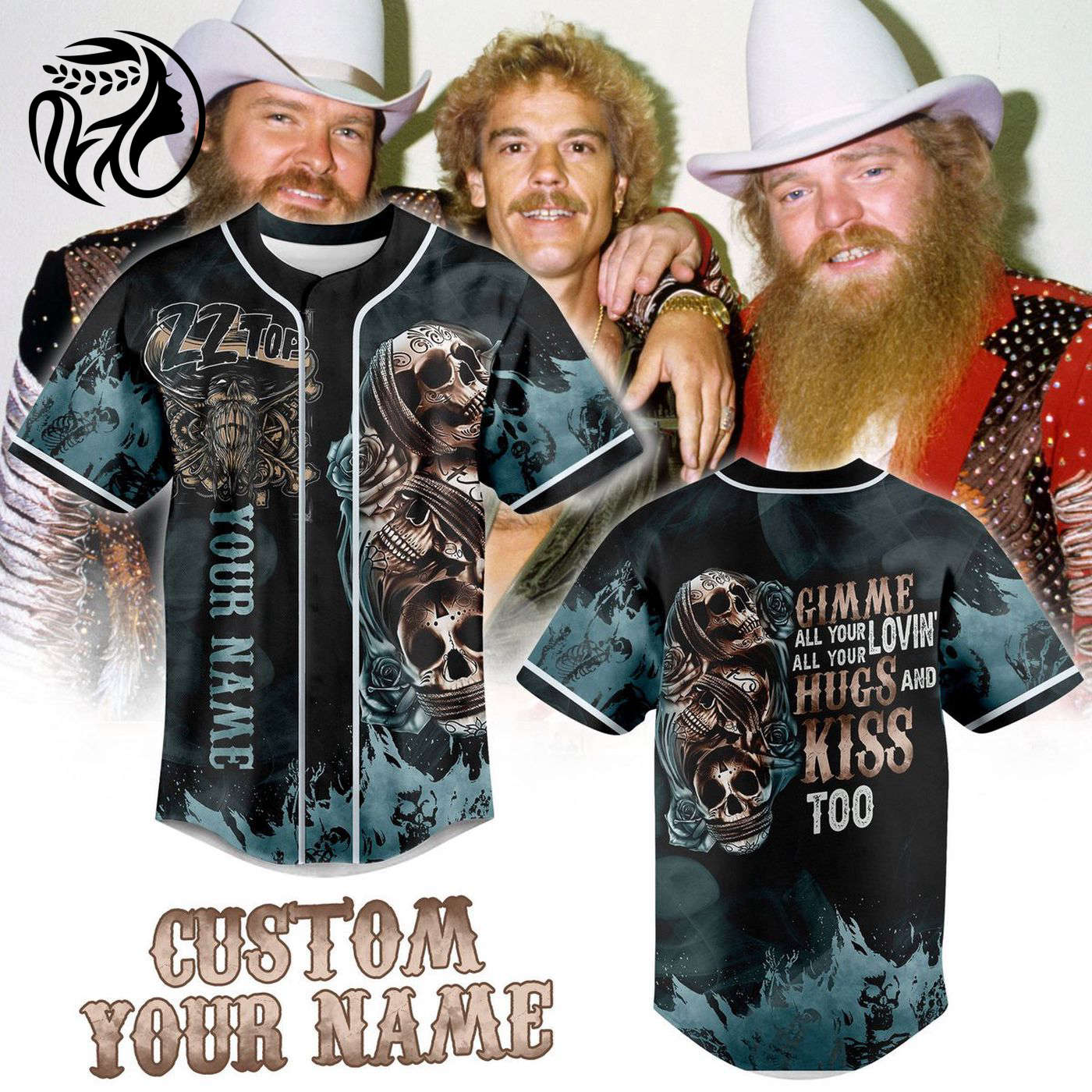 ZZ Top Baseball Jersey For Men Women And Kids Gift