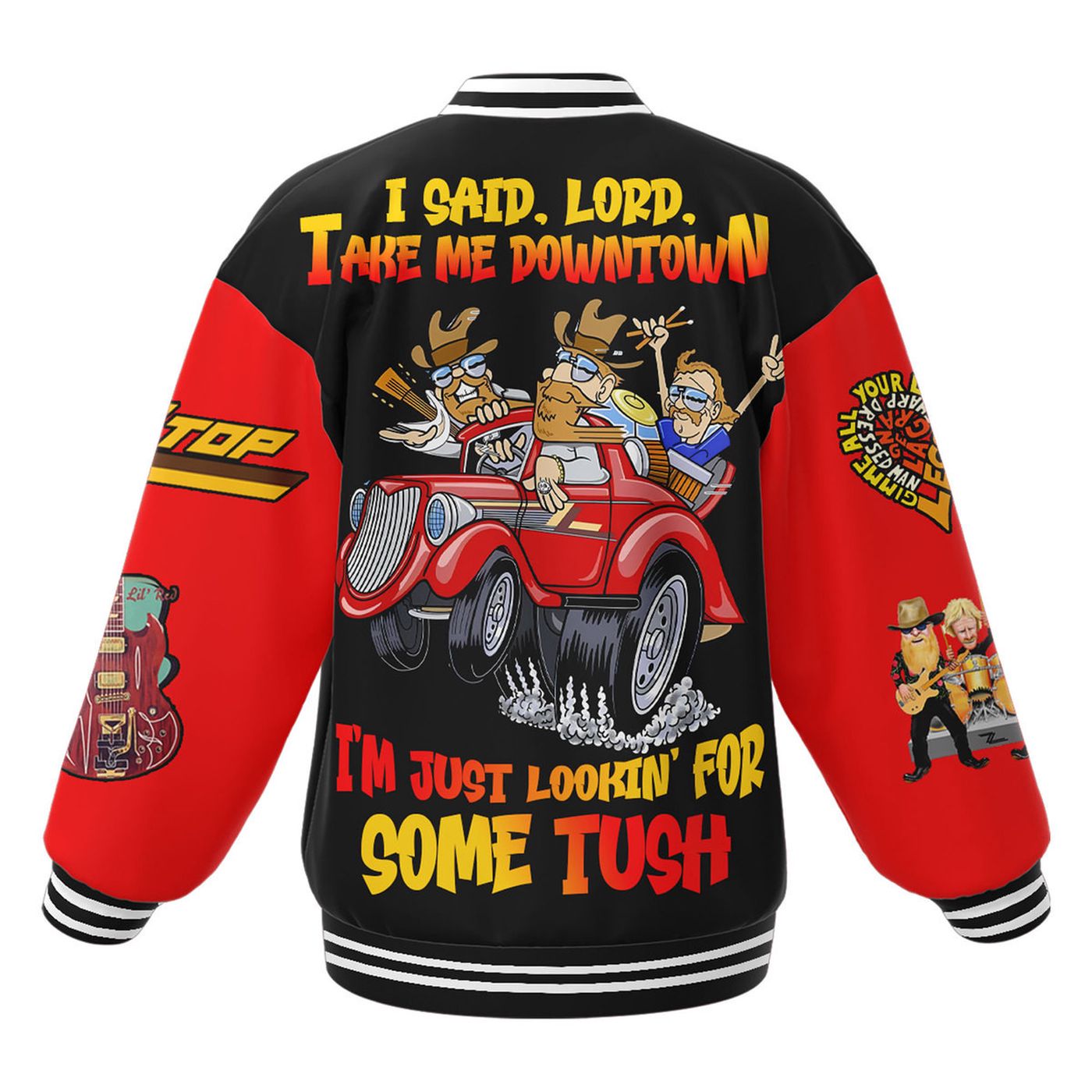 ZZ Top New Premium Baseball Jacket Gift For Fan ZZ Top New Premium Baseball Jacket Gift For Fan