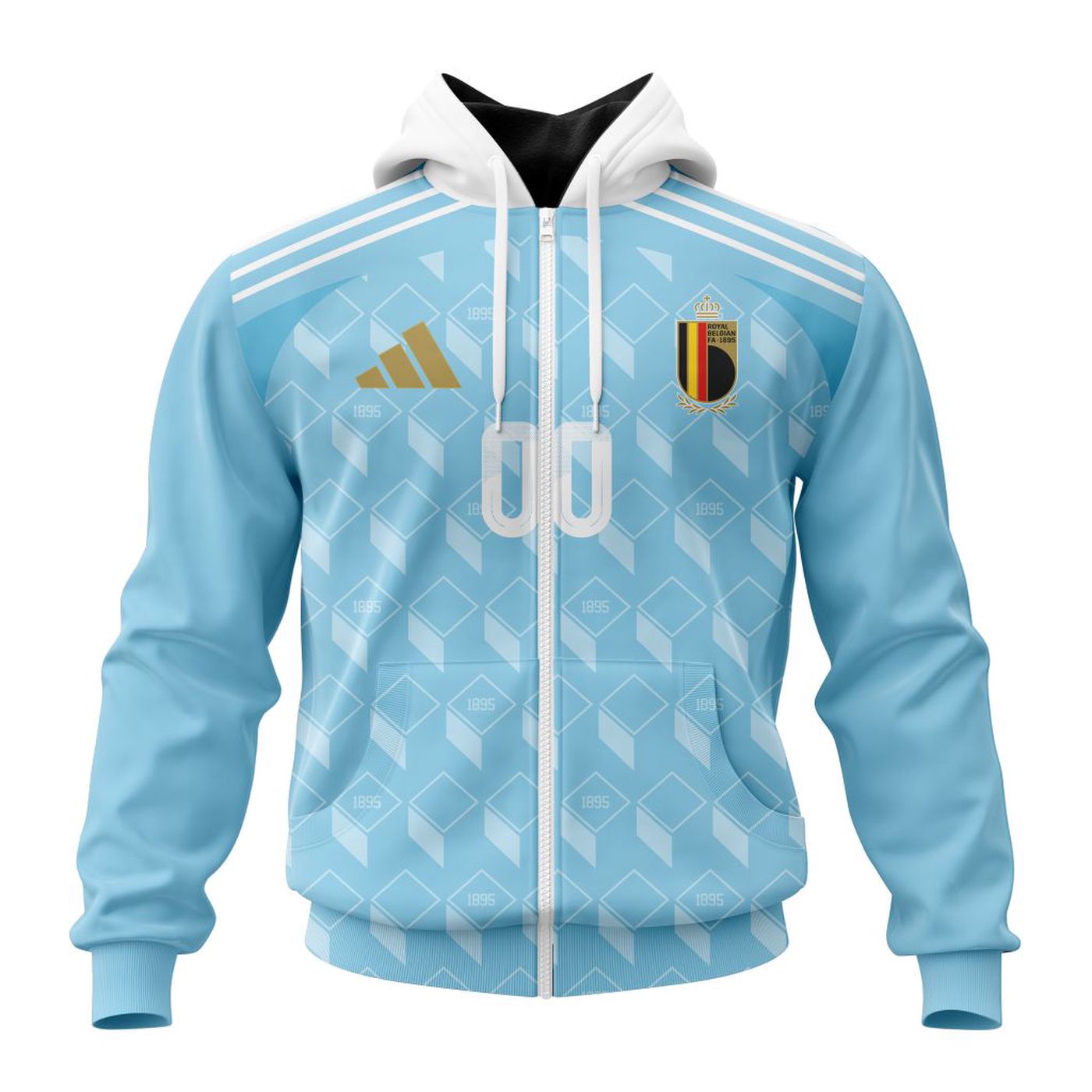 Belgium National Football Team Personalized 2024 Away Kits 3d Printed Hoodie 3d Printed Hoodie