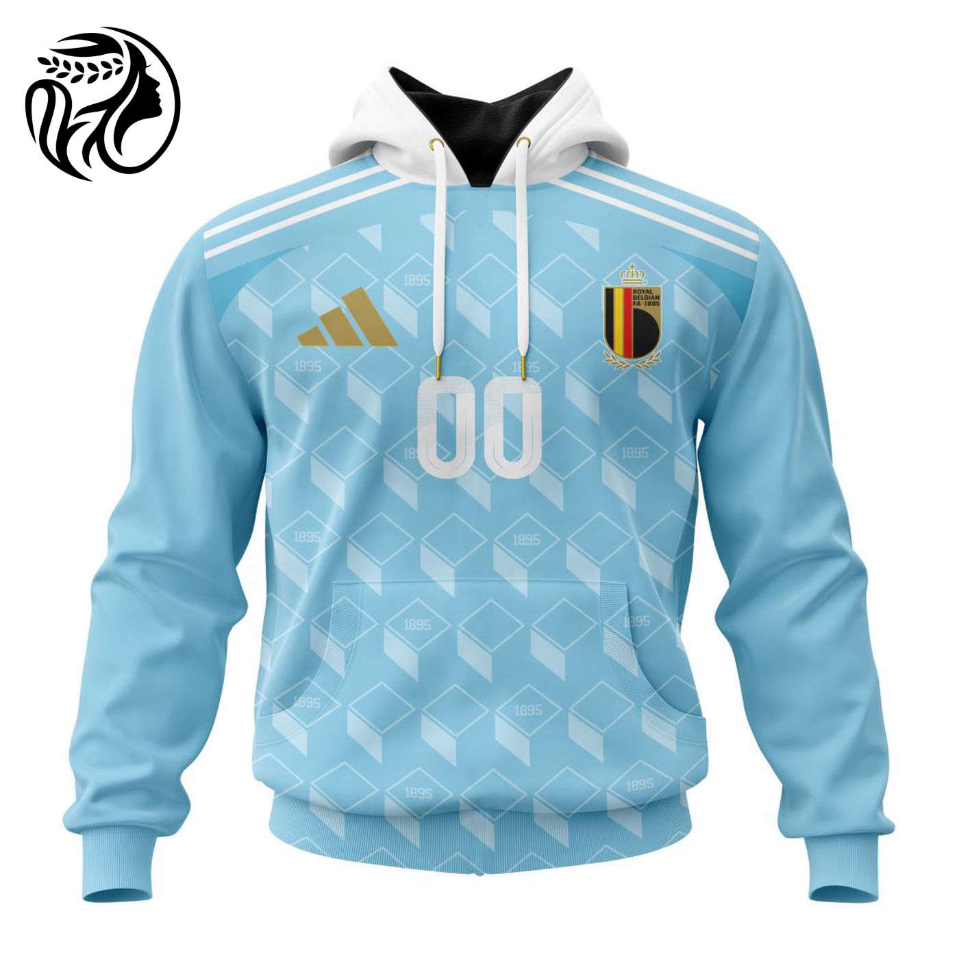 Belgium National Football Team Personalized 2024 Away Kits 3d Printed Hoodie 3d Printed Hoodie