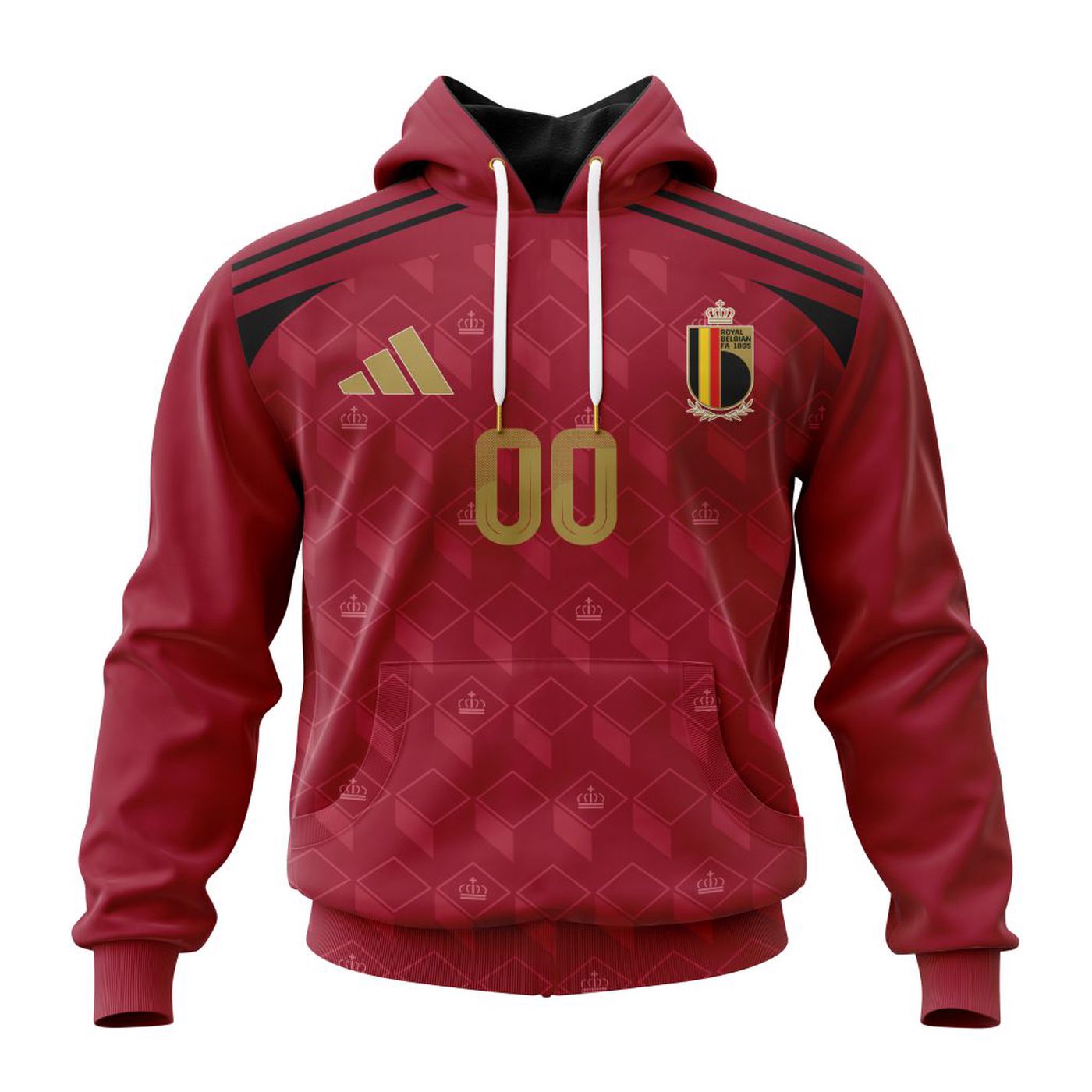 Belgium National Football Team Personalized 2024 Home Kits 3d Printed Hoodie 3d Printed Hoodie
