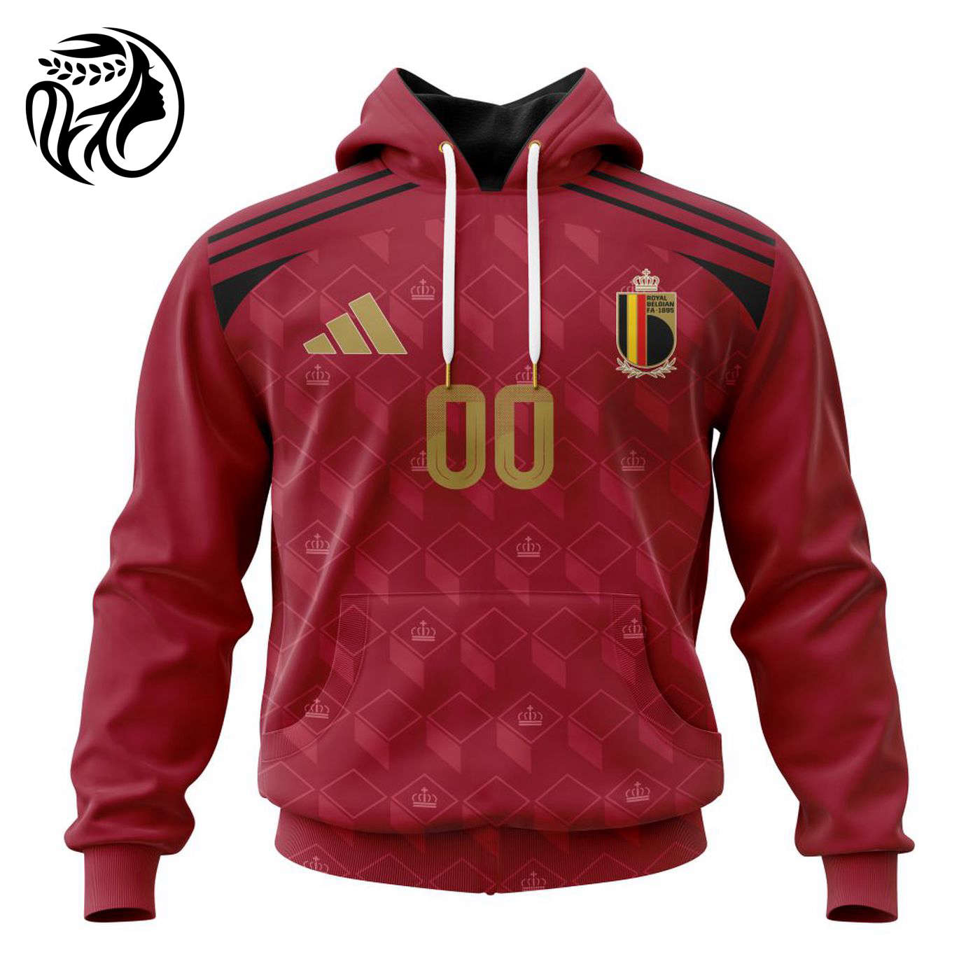 Belgium National Football Team Personalized 2024 Home Kits 3d Printed Hoodie 3d Printed Hoodie