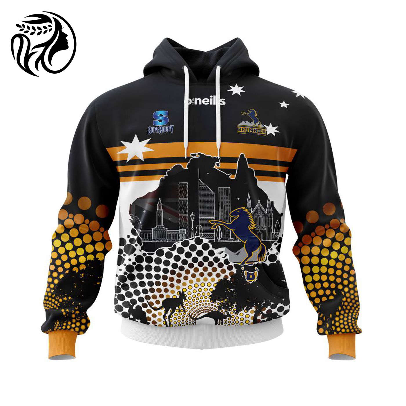 Brumbies SUPER RUGBY | Specialized Concepts For Australia’s Day Kits V0122 3d Printed Hoodie 3d Printed Hoodie