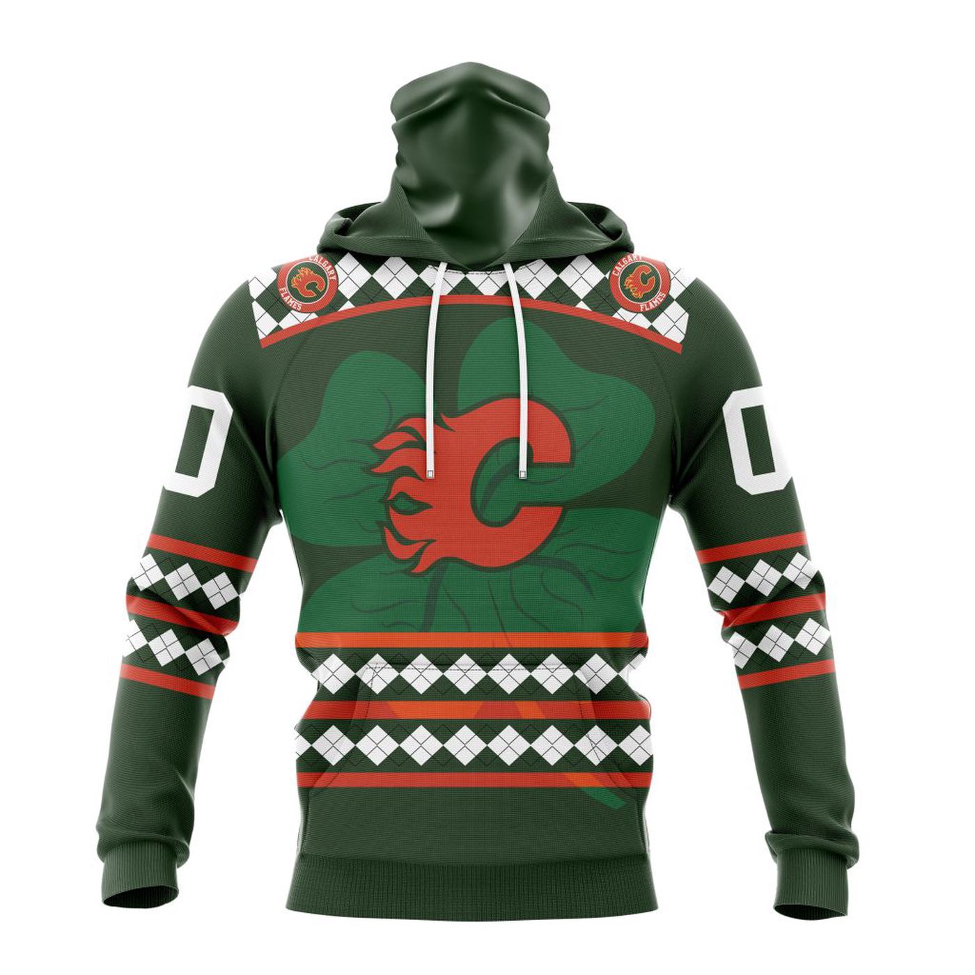 Calgary Flames Specialized Unisex Kits Hockey Celebrate St Patrick’s Day V0222 3d Printed Hoodie 3d Printed Hoodie
