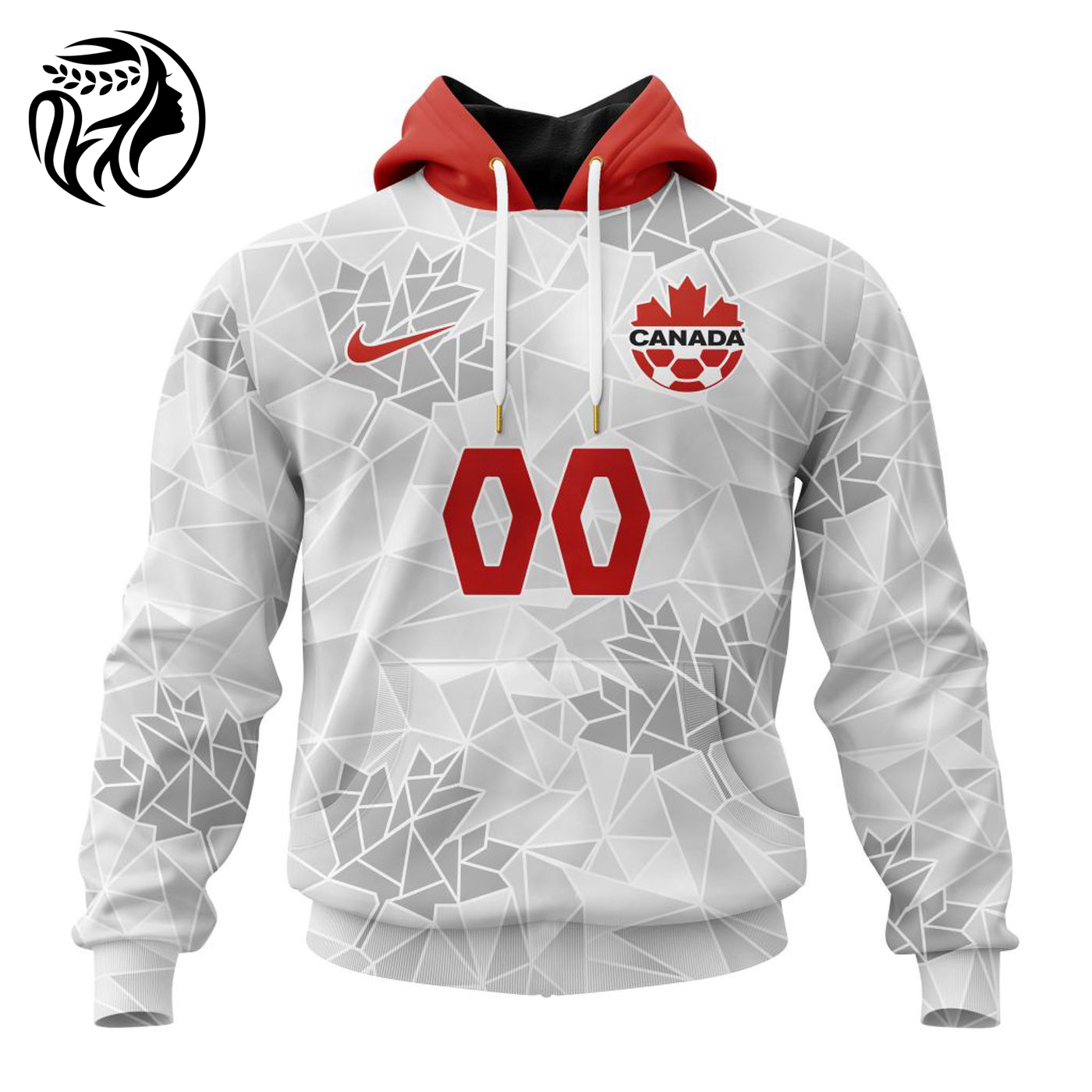 Canada National Soccer Team Personalized 2023 Away Kits 3d Printed Hoodie 3d Printed Hoodie