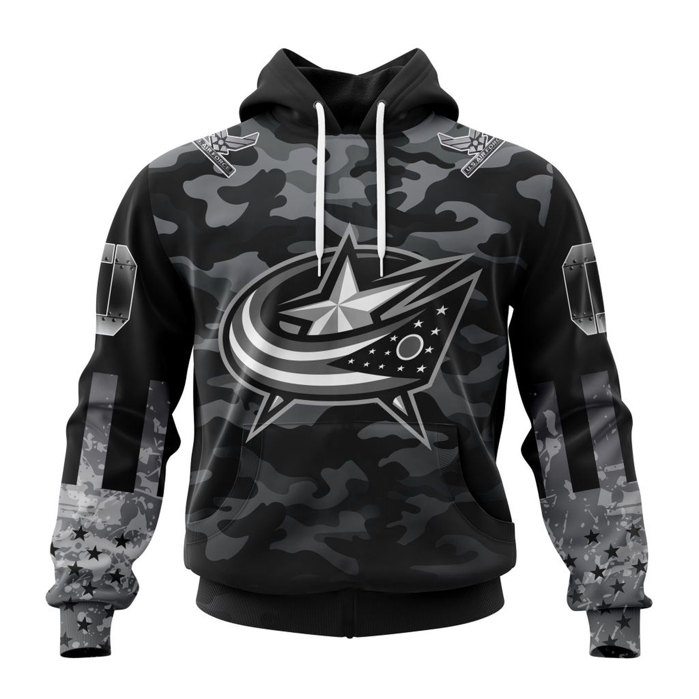 Chicago BlackHawks | Specialized Kits With Camo Color And You Can Customs YourService Branches 3d Printed Hoodie 3d Printed Hoodie