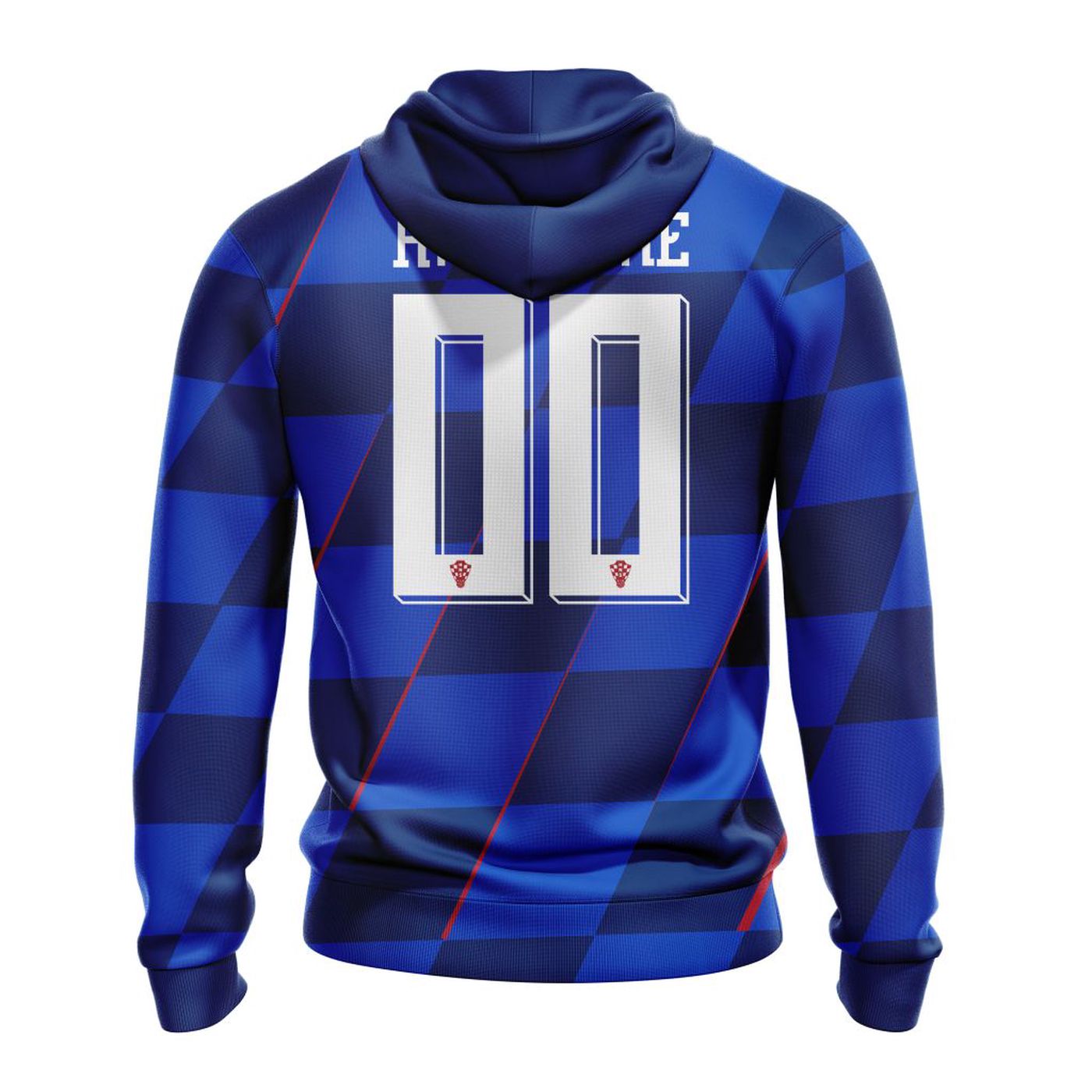 Croatia National Football Team Personalized 2024 Away Kits 3d Printed Hoodie 3d Printed Hoodie
