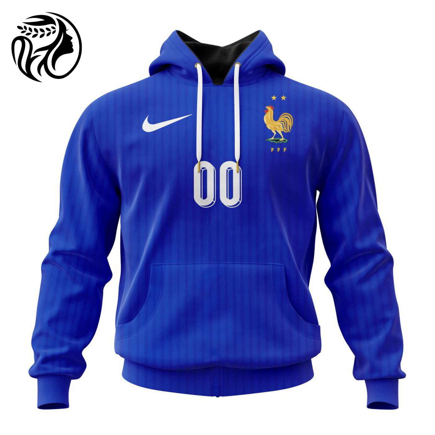France National Football Team Personalized 2024 Home Kits 3d Printed Hoodie 3d Printed Hoodie