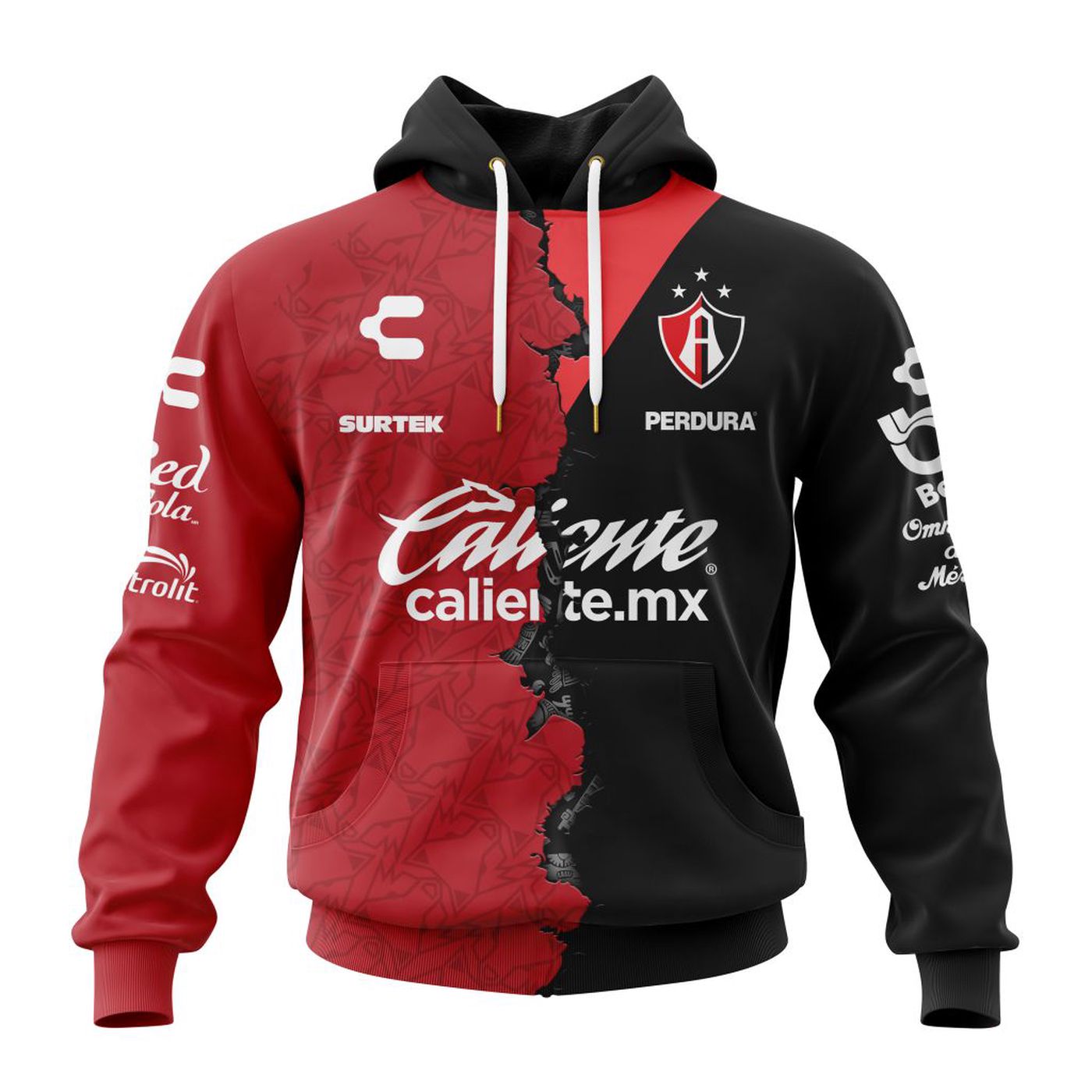 LIGA MX Atlas F.C 2023 – 2024 Home Mix Away Kits 3d Printed Hoodie 3d Printed Hoodie