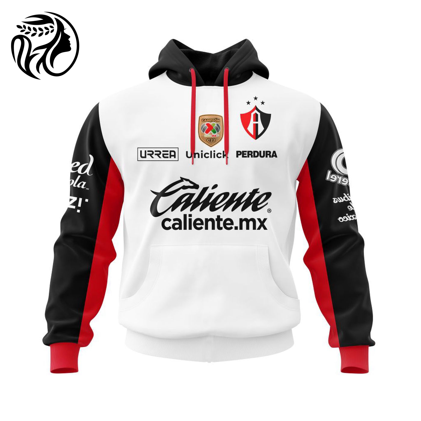 LIGA MX Atlas F.C Away Kits 2022/2023 3d Printed Hoodie 3d Printed Hoodie