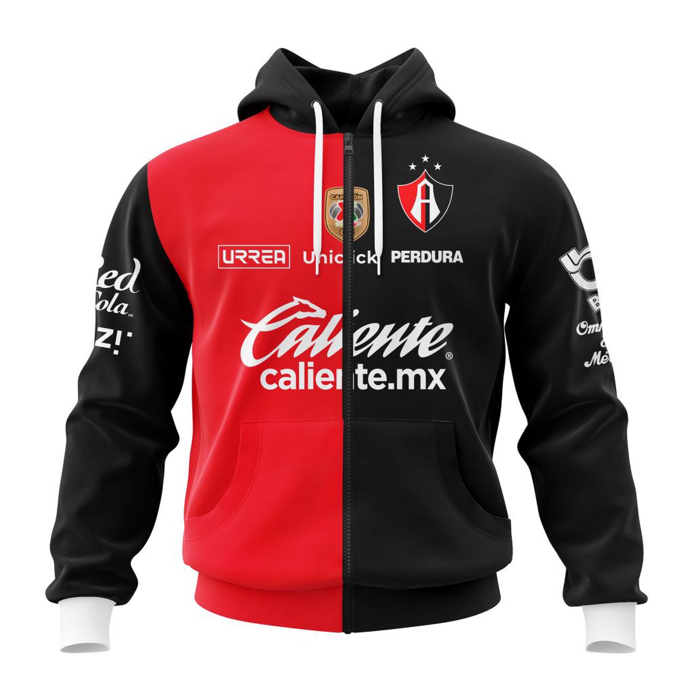 LIGA MX Atlas F.C Home Kits 2022/2023 3d Printed Hoodie 3d Printed Hoodie
