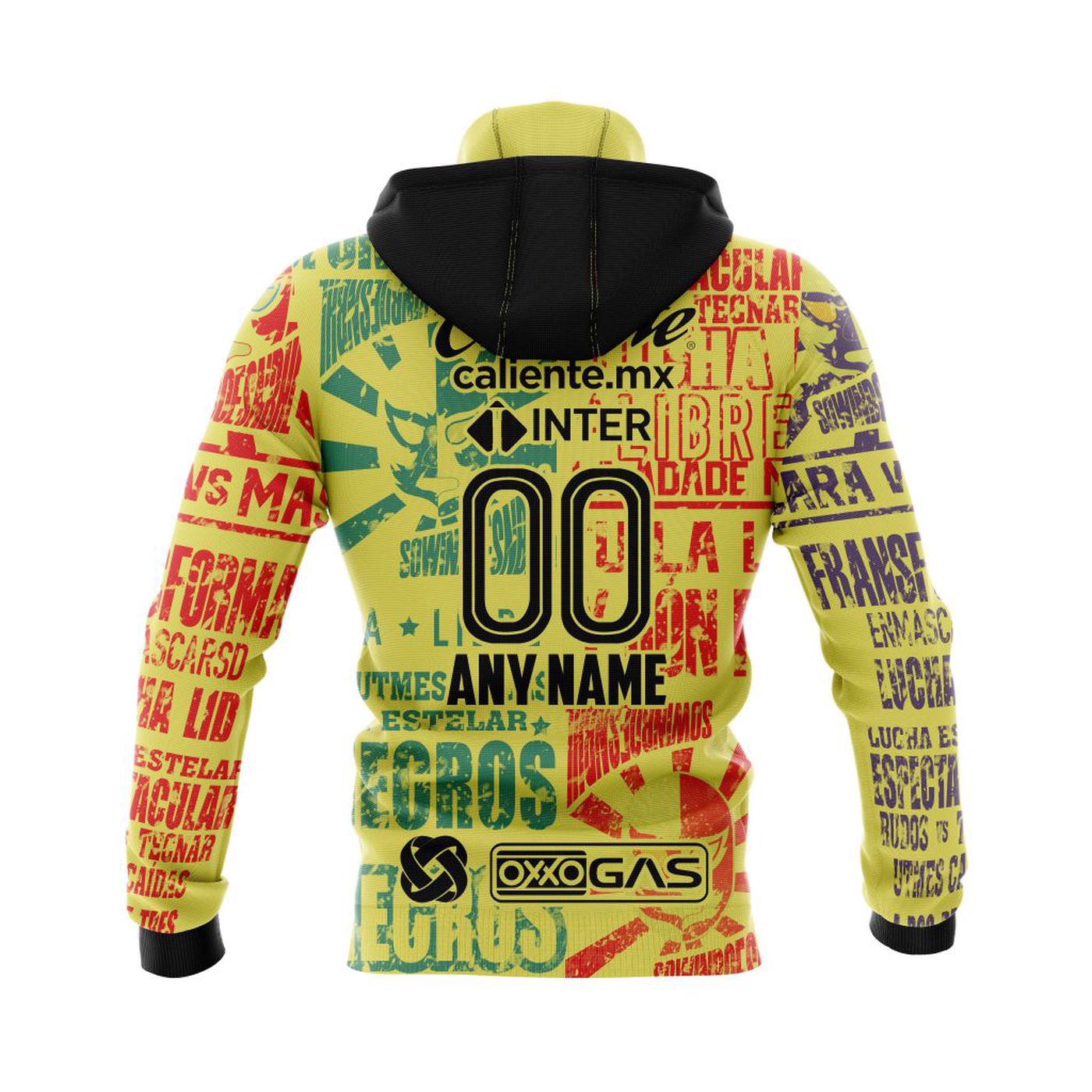 Liga MX Atlas | Personalized Name & Number 2021/2022 Third Kits 3d Printed Hoodie 3d Printed Hoodie