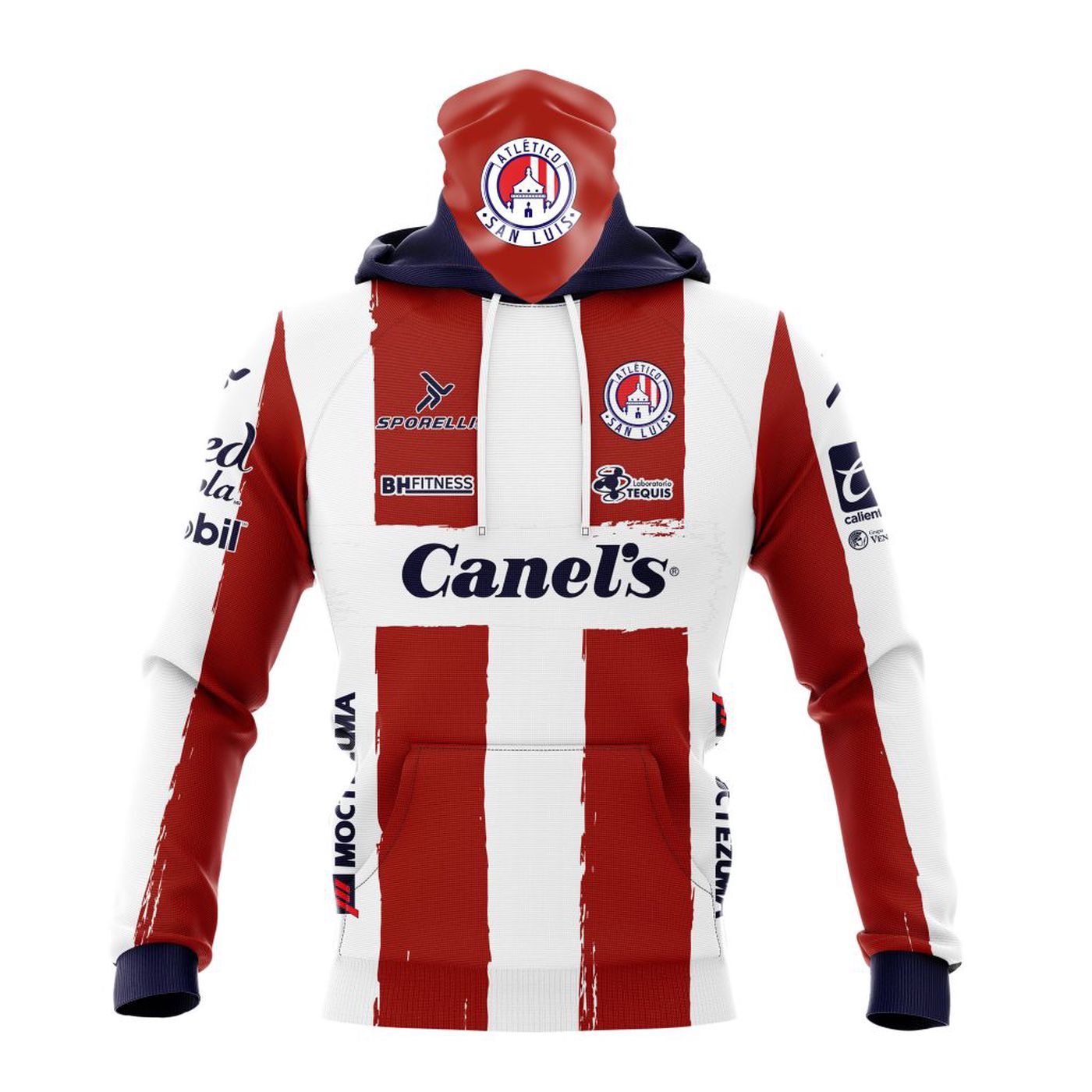 LIGA MX Atletico San Luis Home Kits 2022/2023 3d Printed Hoodie 3d Printed Hoodie LIGA MX Atletico San Luis Home Kits 2022/2023 3d Printed Hoodie 3d Printed Hoodie