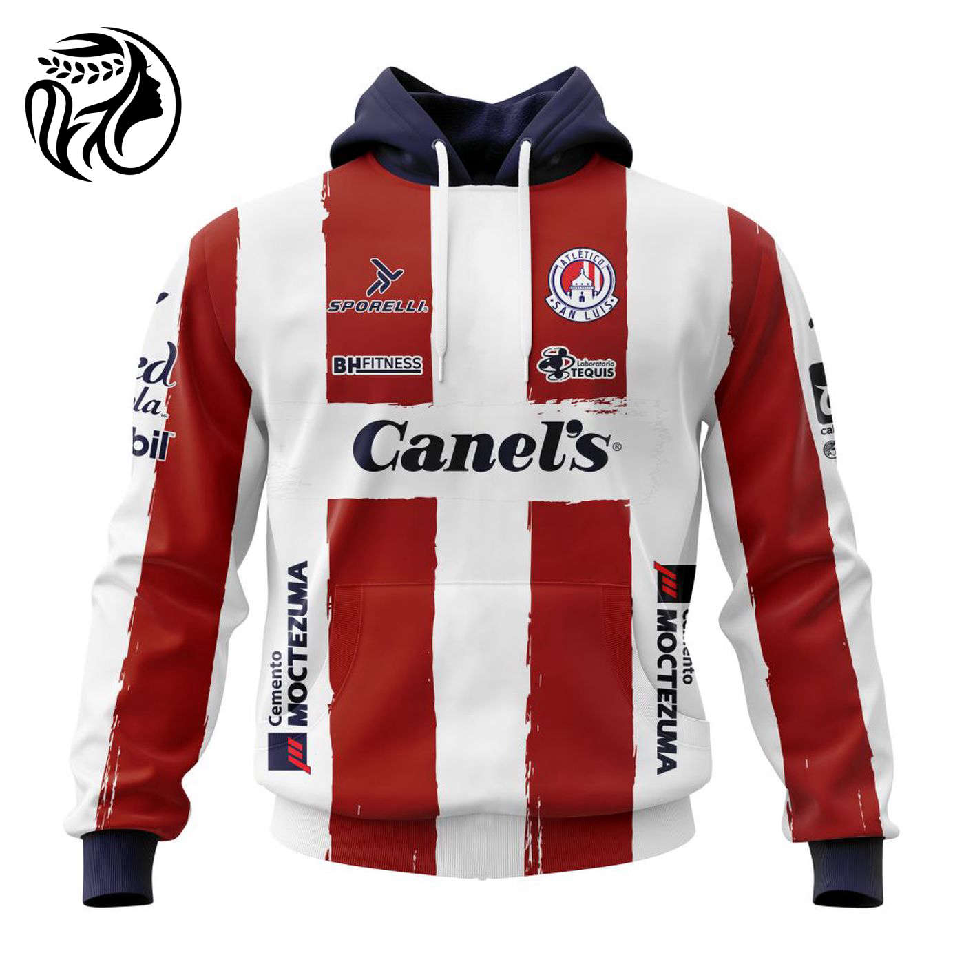 LIGA MX Atletico San Luis Home Kits 2022/2023 3d Printed Hoodie 3d Printed Hoodie