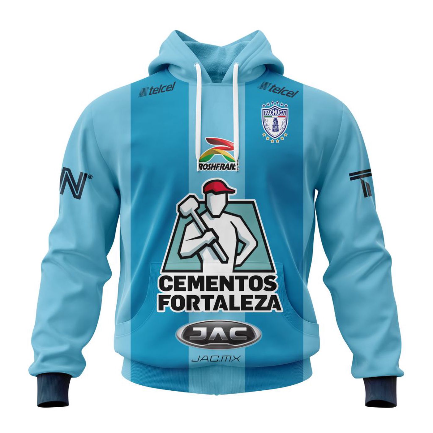 LIGA MX C.F. Pachuca Away Kits 2022/2023 3d Printed Hoodie 3d Printed Hoodie