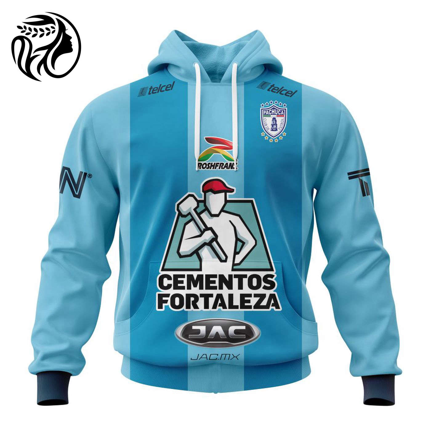 LIGA MX C.F. Pachuca Away Kits 2022/2023 3d Printed Hoodie 3d Printed Hoodie