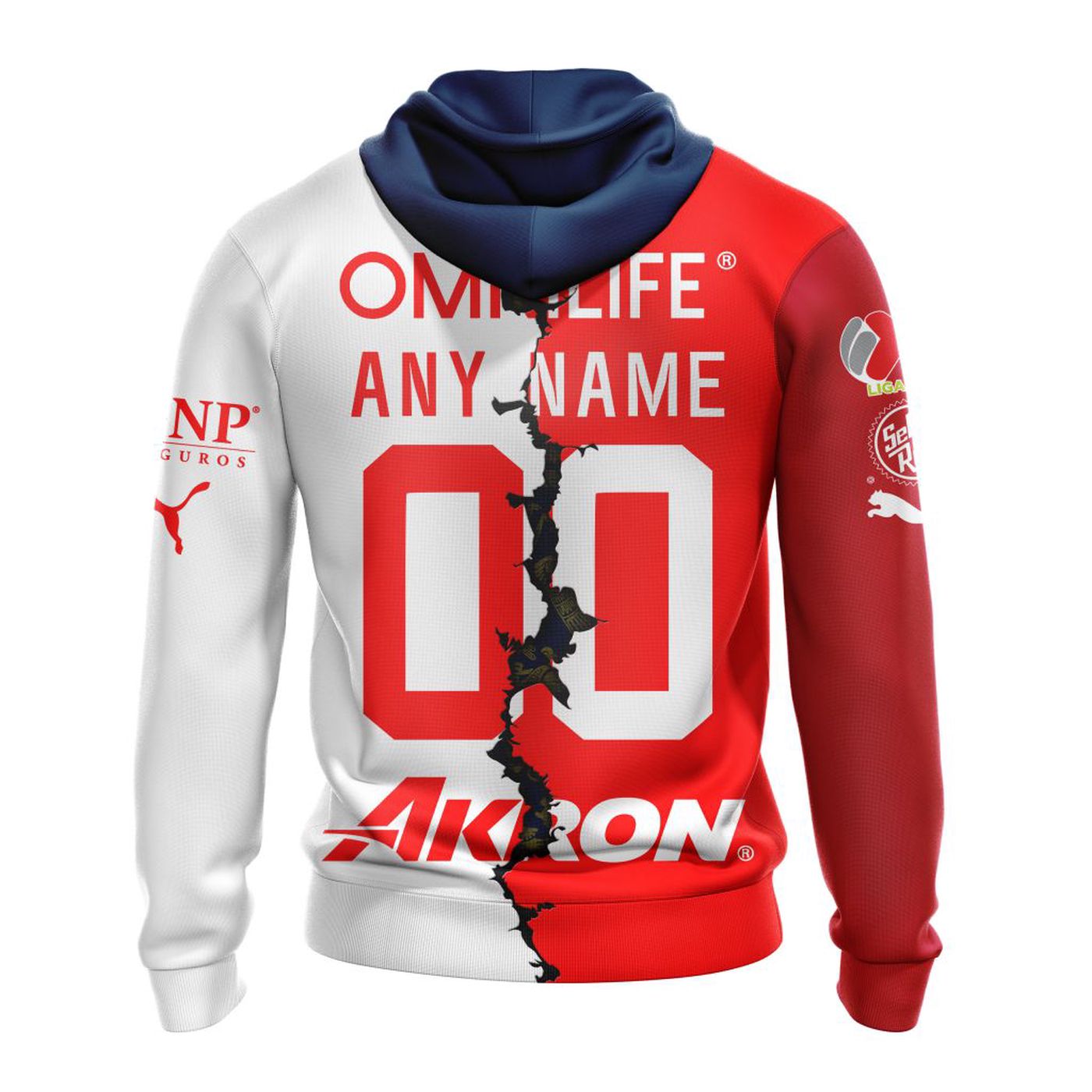 LIGA MX Chivas De Guadalajara 2023-2024 Home Mix Away Kits 3d Printed Hoodie 3d Printed Hoodie