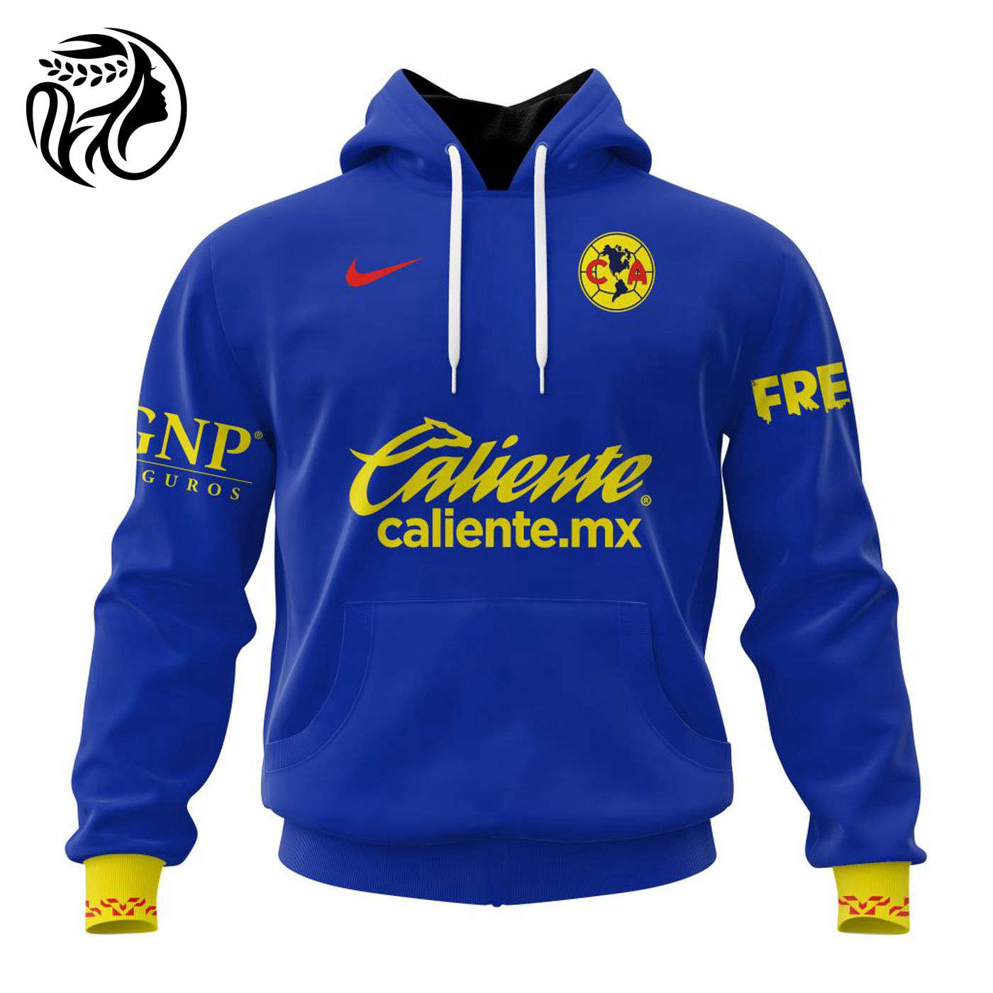 LIGA MX Club America 2023 – 2024 Away Kits 3d Printed Hoodie 3d Printed Hoodie