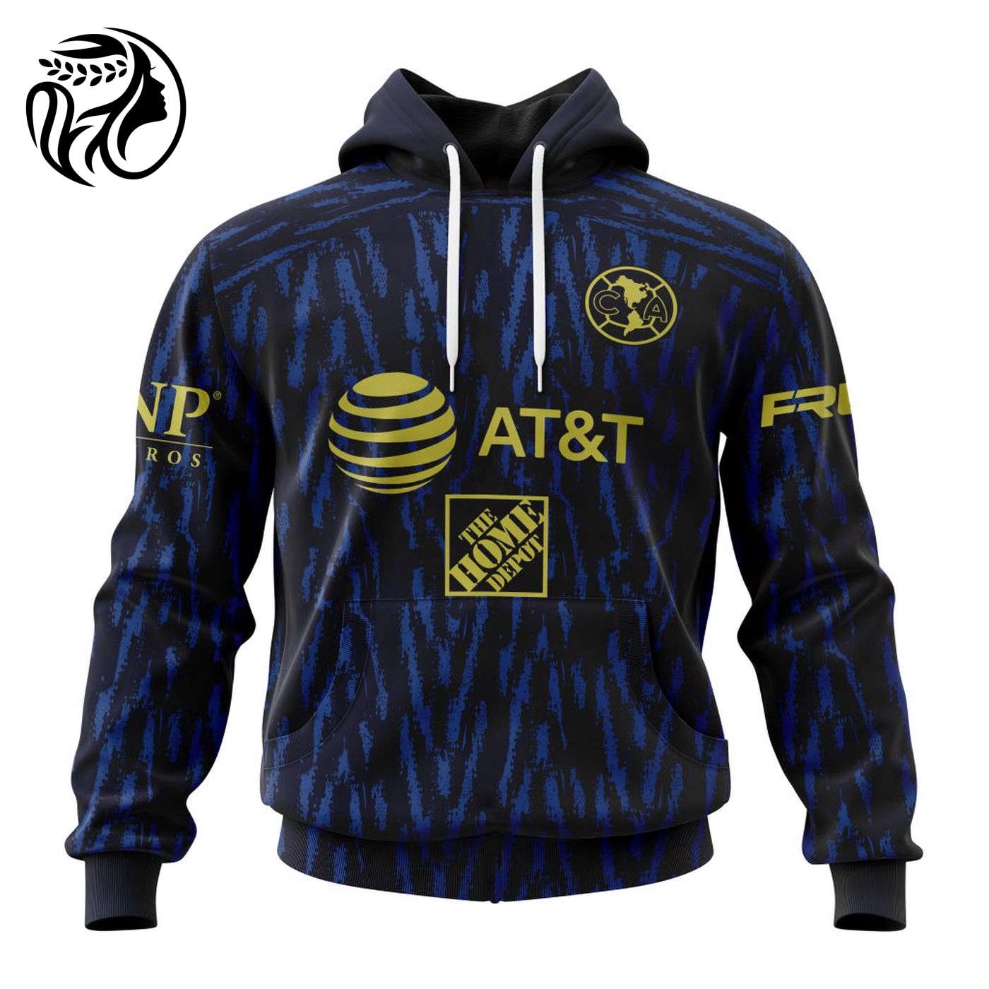 LIGA MX Club America Away Kits 2022/2023 3d Printed Hoodie 3d Printed Hoodie