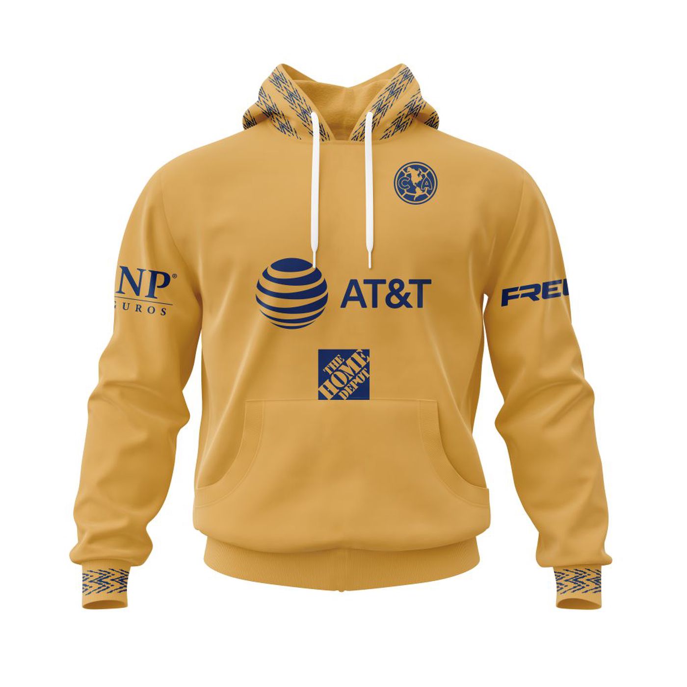 LIGA MX Club America Homet Kits 2022/2023 3d Printed Hoodie 3d Printed Hoodie