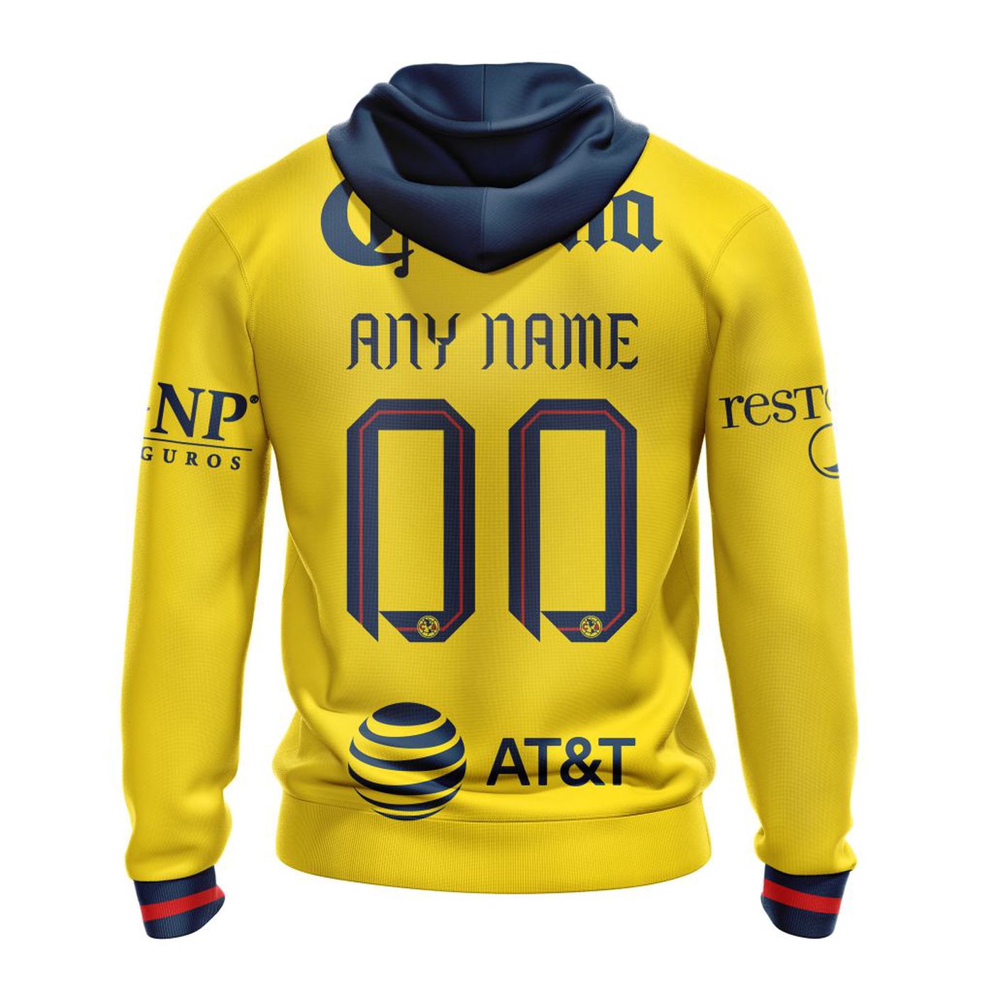 LIGA MX Club America Personalized 2024-2025 New Home Kits 3d Printed Hoodie 3d Printed Hoodie