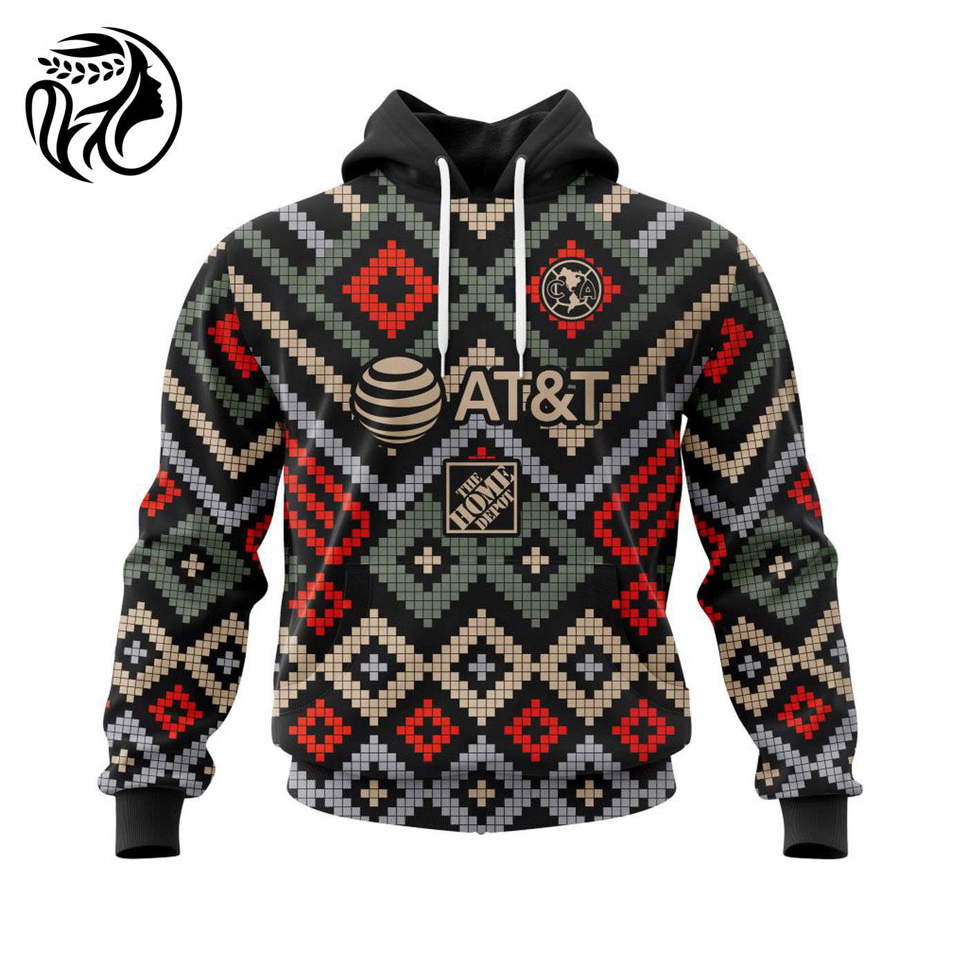 Liga MX Club América | Personalized Name & Number Pre-Match Kits Jersey 3d Printed Hoodie 3d Printed Hoodie