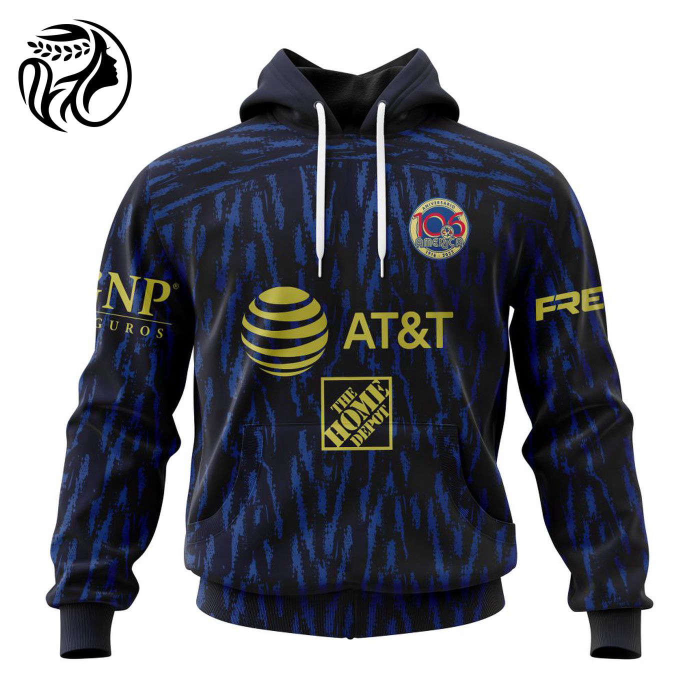 LIGA MX Club America Special 106th Anniversary Away Kits 3d Printed Hoodie 3d Printed Hoodie