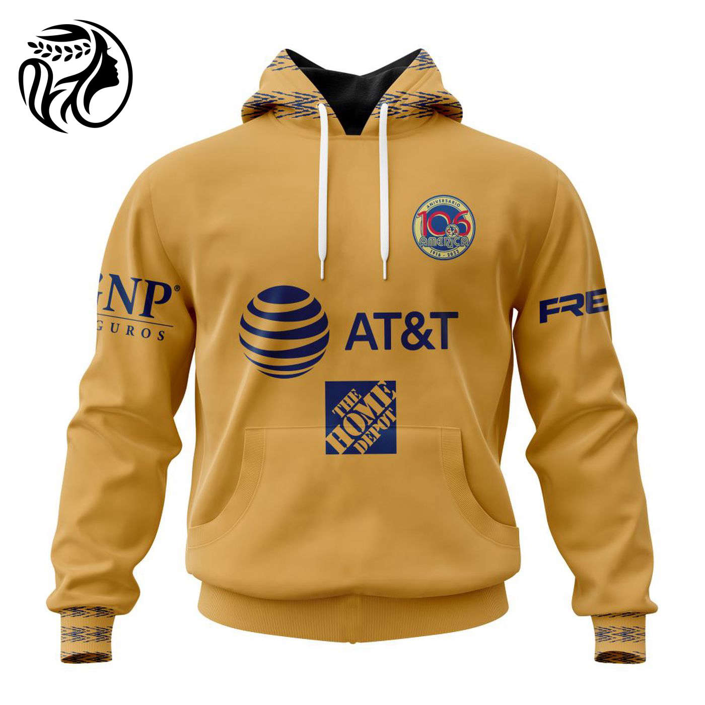 LIGA MX Club America Special 106th Anniversary Home Kits 3d Printed Hoodie 3d Printed Hoodie