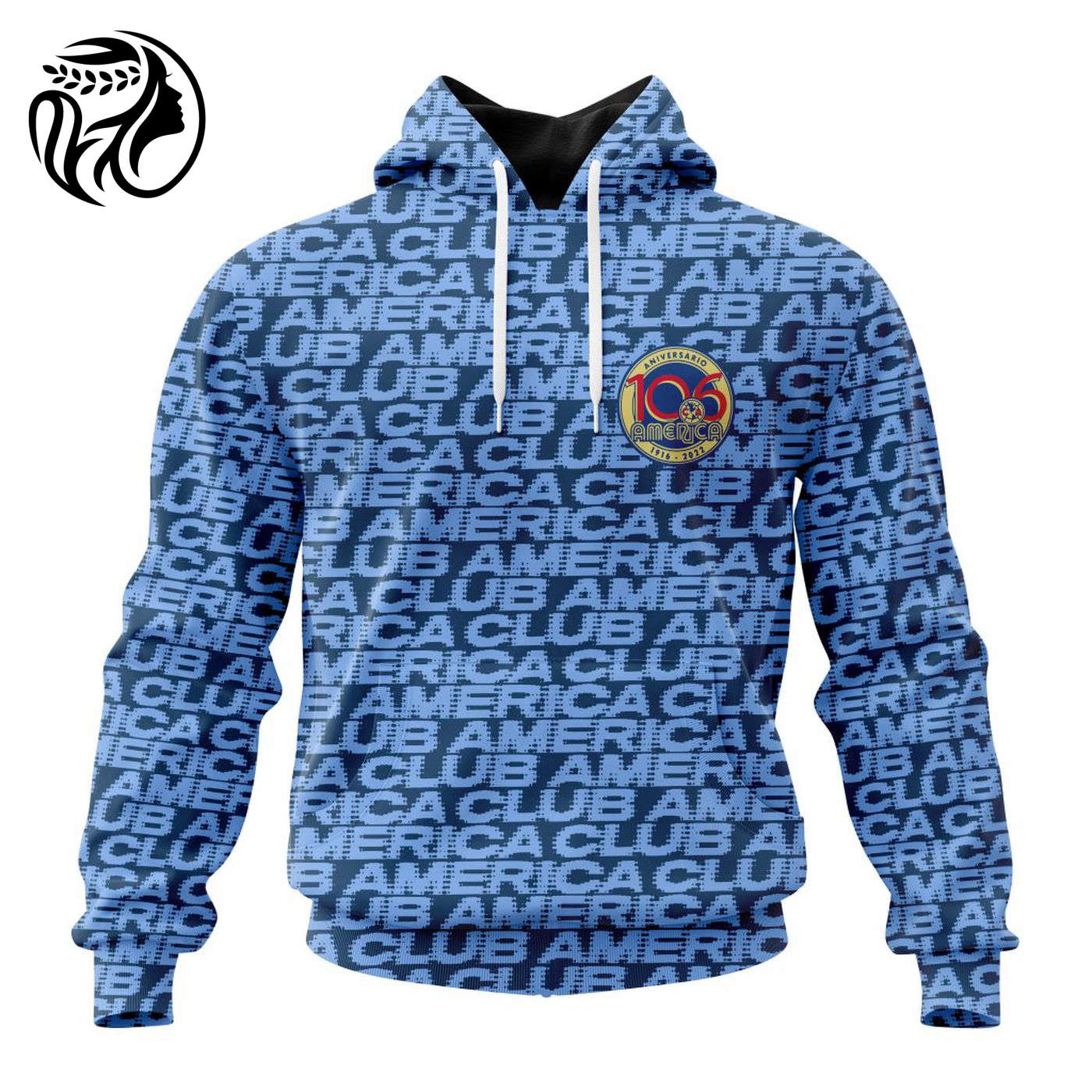 LIGA MX Club America Special 106th Anniversary Prematch Kits 3d Printed Hoodie 3d Printed Hoodie