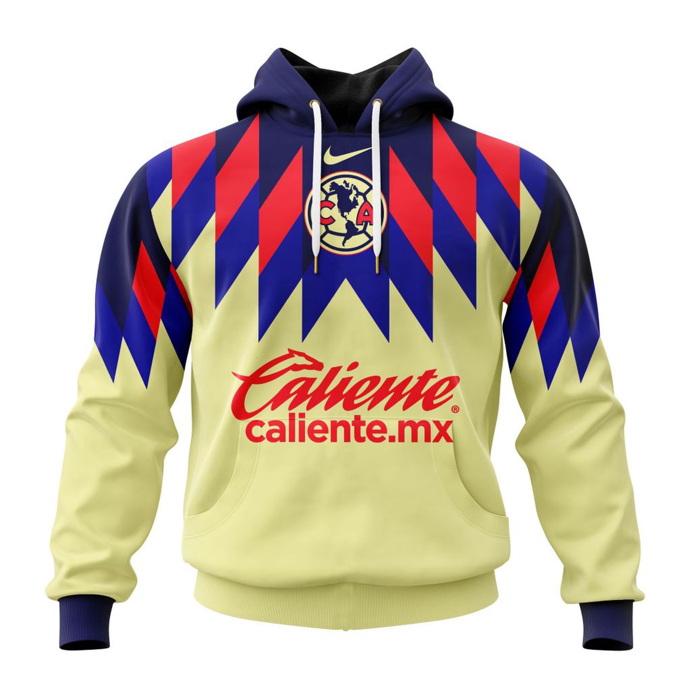LIGA MX Club America Special Retro Design Concept Kits 3d Printed Hoodie 3d Printed Hoodie