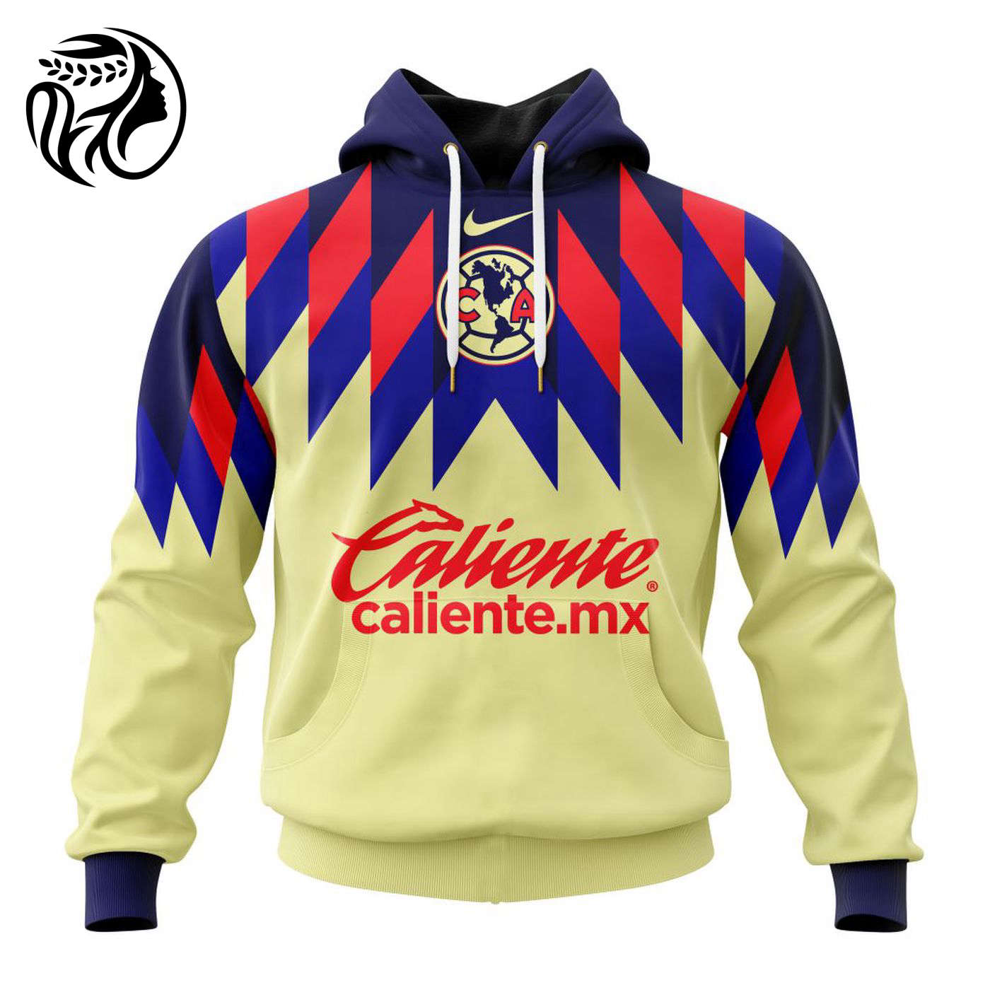 LIGA MX Club America Special Retro Design Concept Kits 3d Printed Hoodie 3d Printed Hoodie