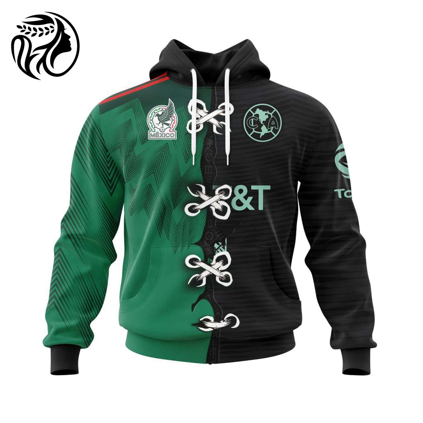 LIGA MX Club América Third Mix Mexico 2022 Kits 3d Printed Hoodie 3d Printed Hoodie
