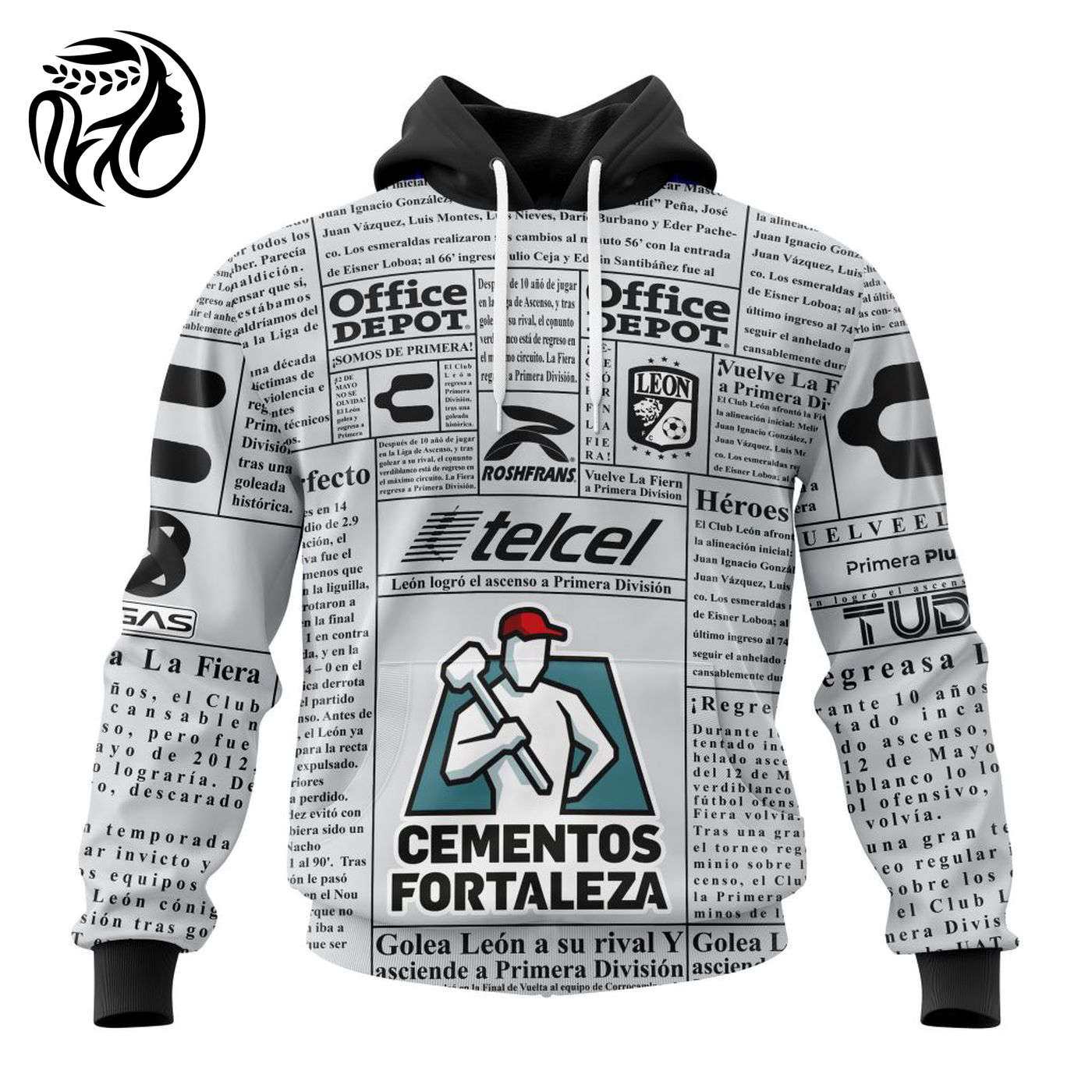 LIGA MX Club Leon Away Kits 2022/2023 3d Printed Hoodie 3d Printed Hoodie