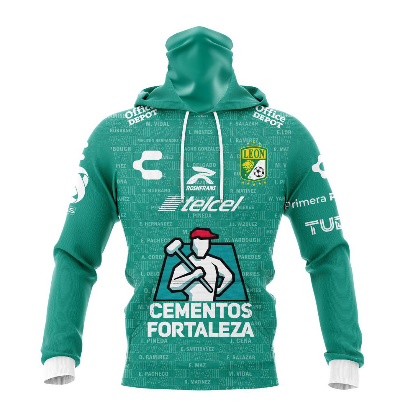 LIGA MX Club Leon Home Kits 2022/2023 3d Printed Hoodie 3d Printed Hoodie